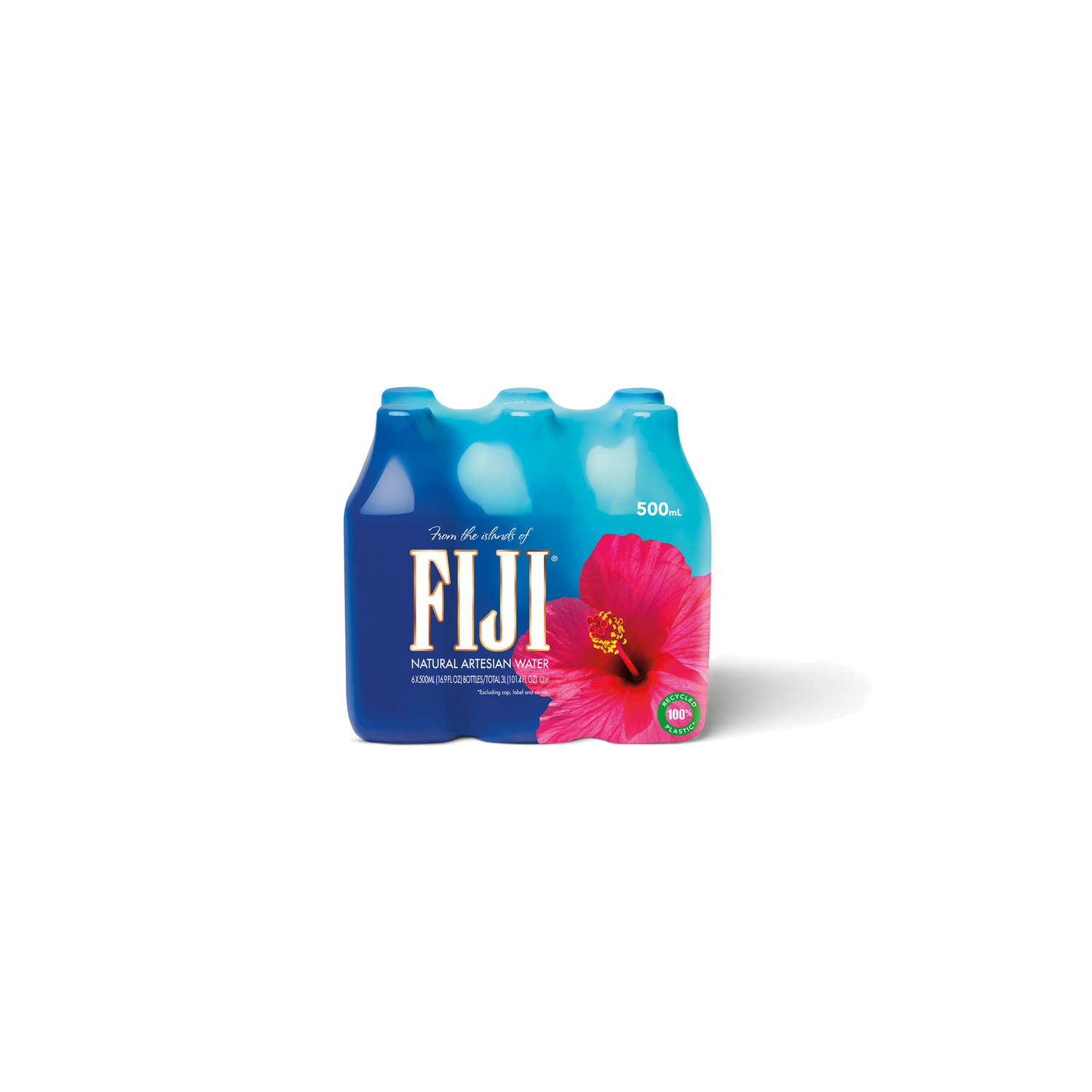 FIJI Natural Artesian Water - 0.5 Liter - 6 Count Image 1 of 2