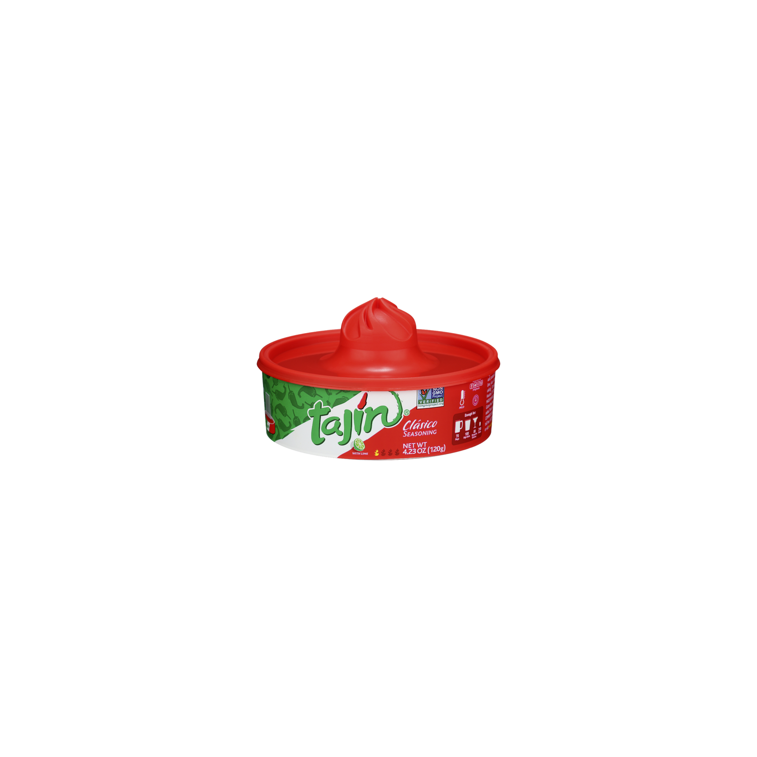 Tajin Clásico Fruit Chili Powder Seasoning Rimmer - 4.23 Ounce Image 1 of 4
