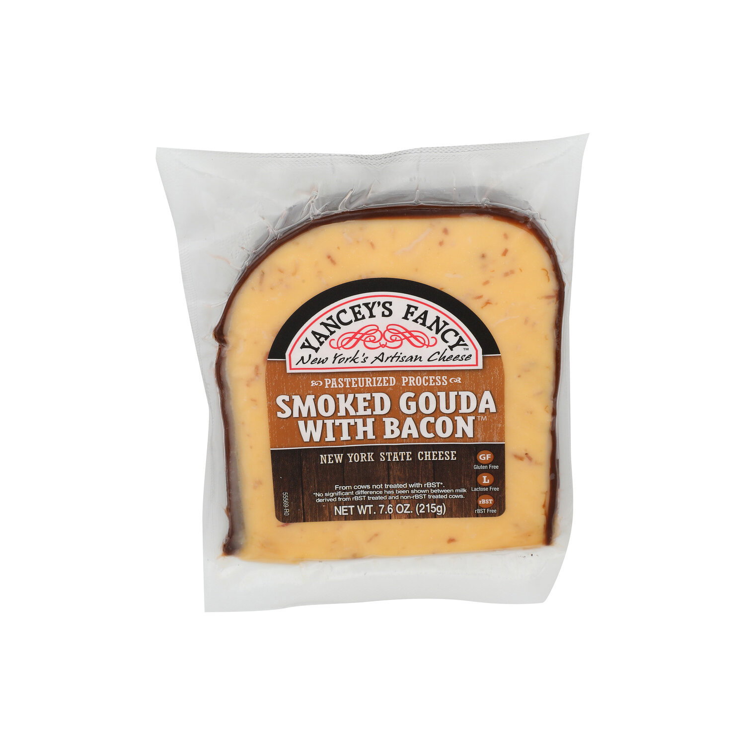 YANCEY's Fancy New York State Cheese Smoked Gouda With Bacon - 7.6 Ounce Image 1 of 4