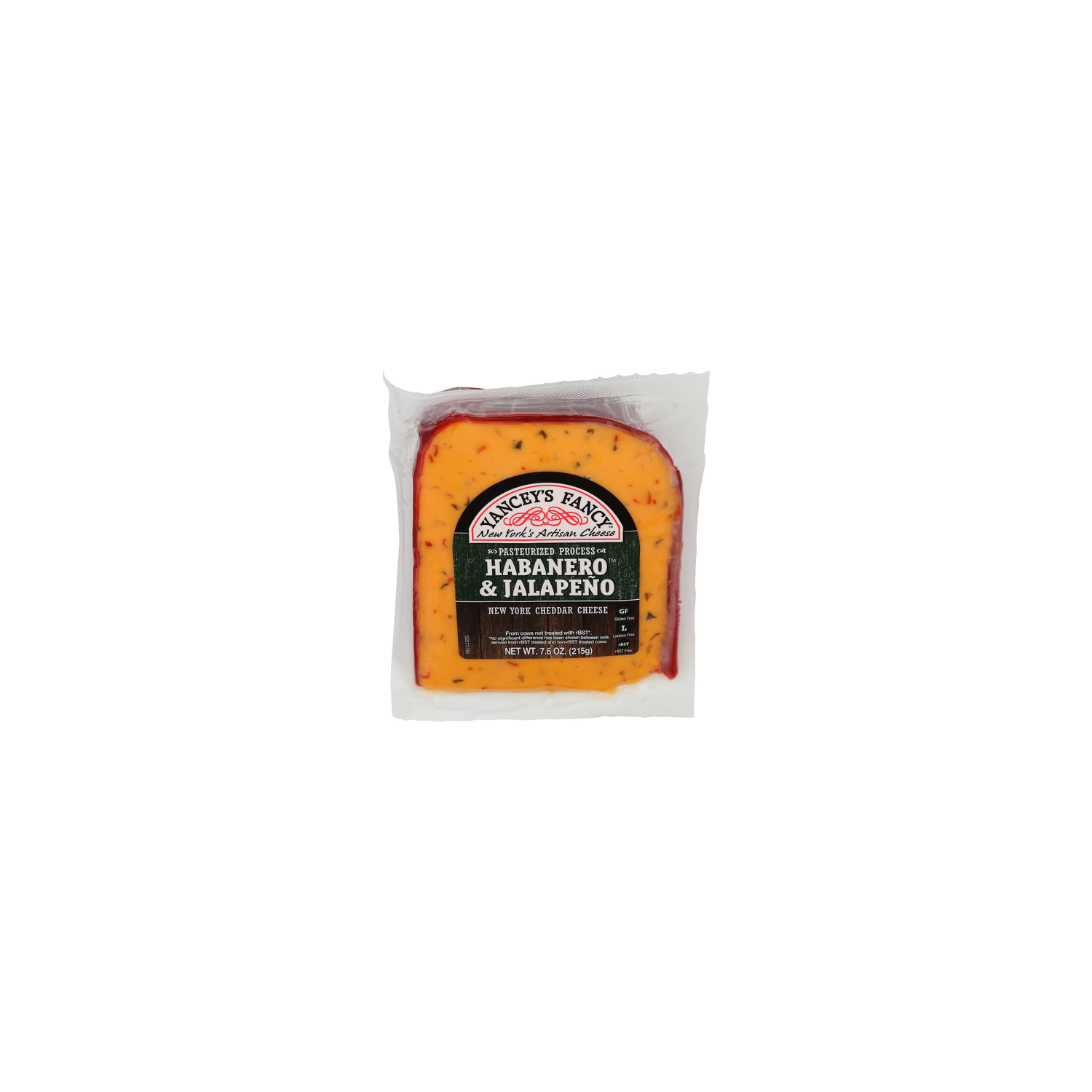 YANCEY's Fancy Habanero & Jalapeno New York Cheddar Cheese - 7.6 Ounce Image 1 of 4