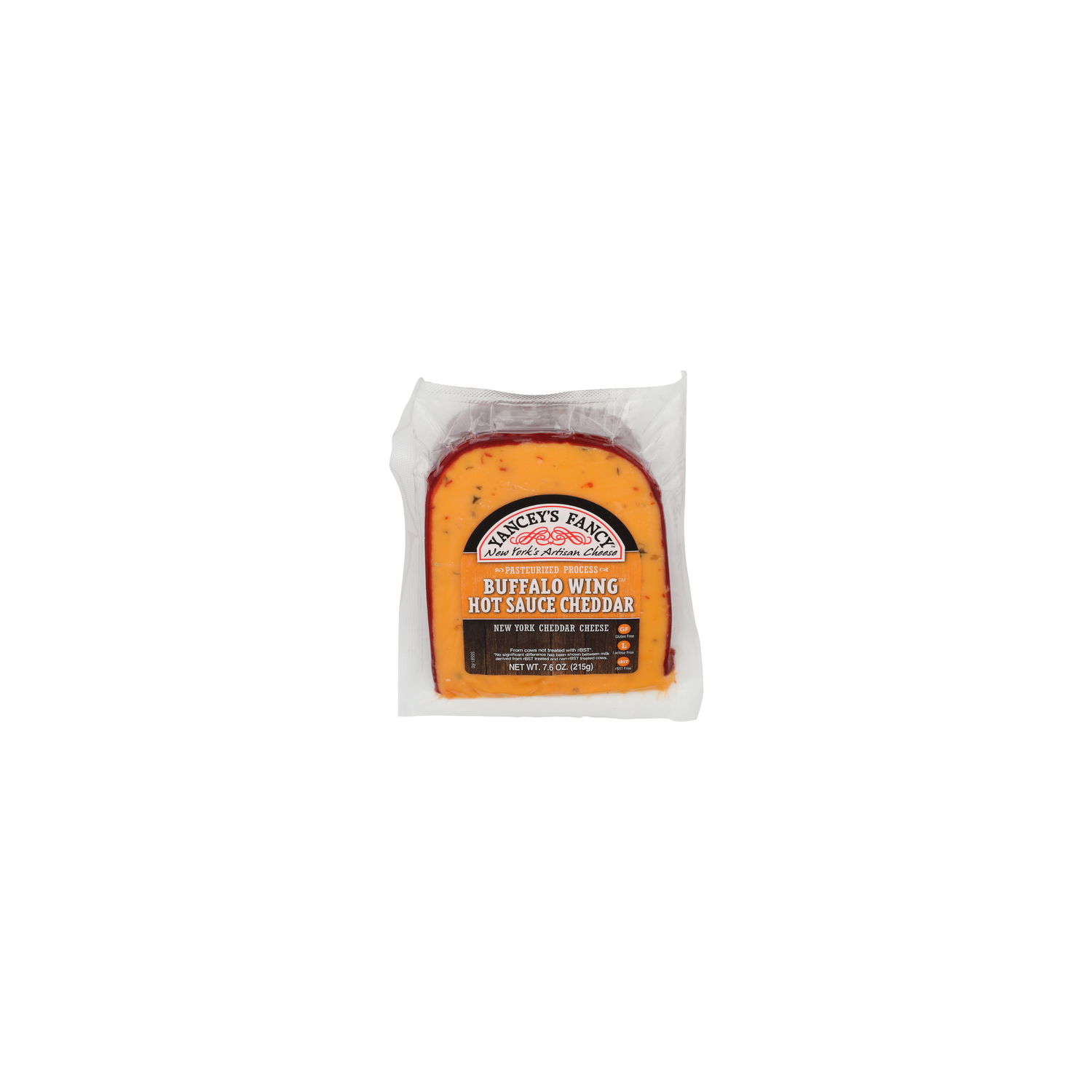 YANCEY's Fancy Buffalo Wing Hot Sauce Cheddar New York Cheese - 7.6 Ounce Image 1 of 4