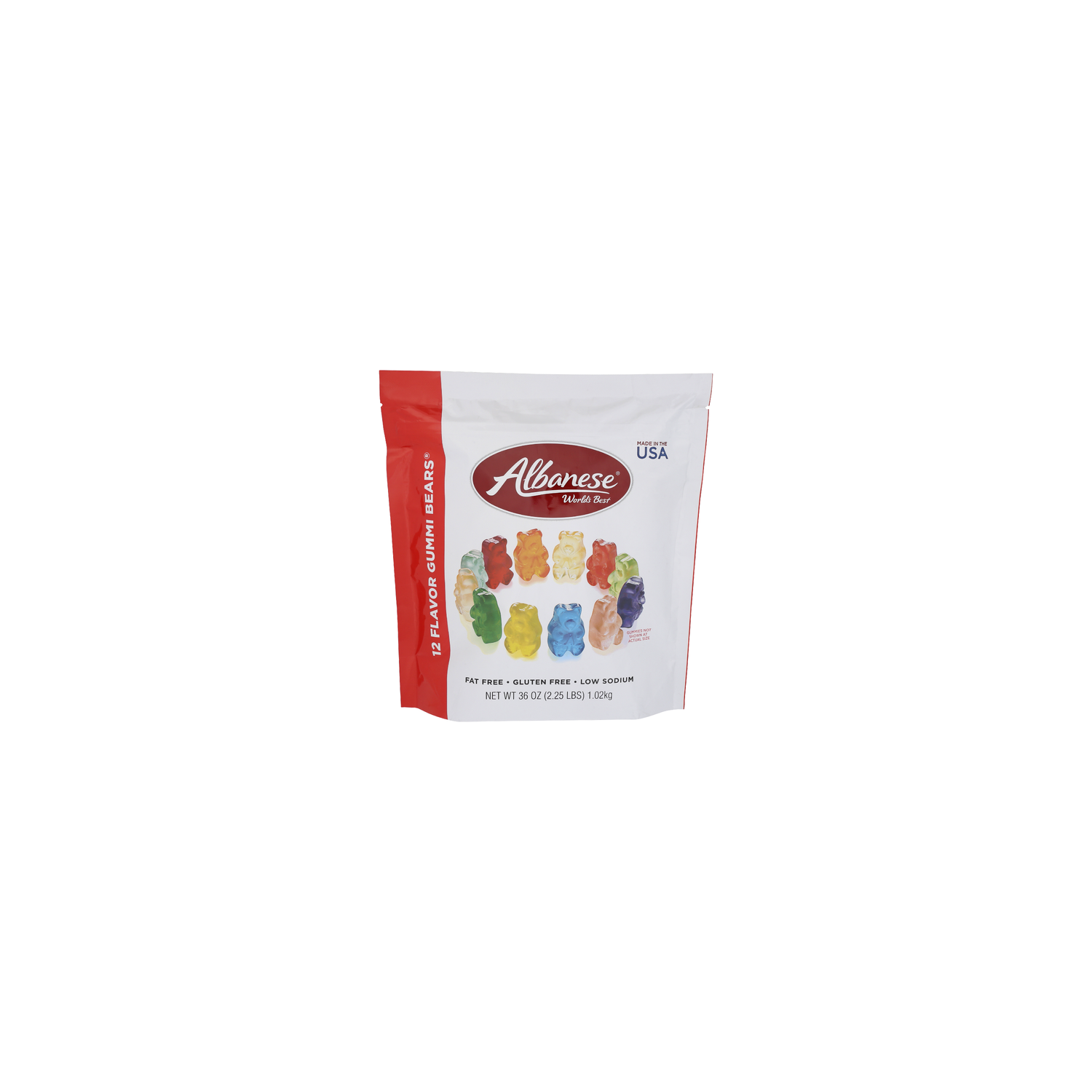 Albanese World's Best 12 Flavor Gummi Bears - 36 Ounce Image 1 of 4