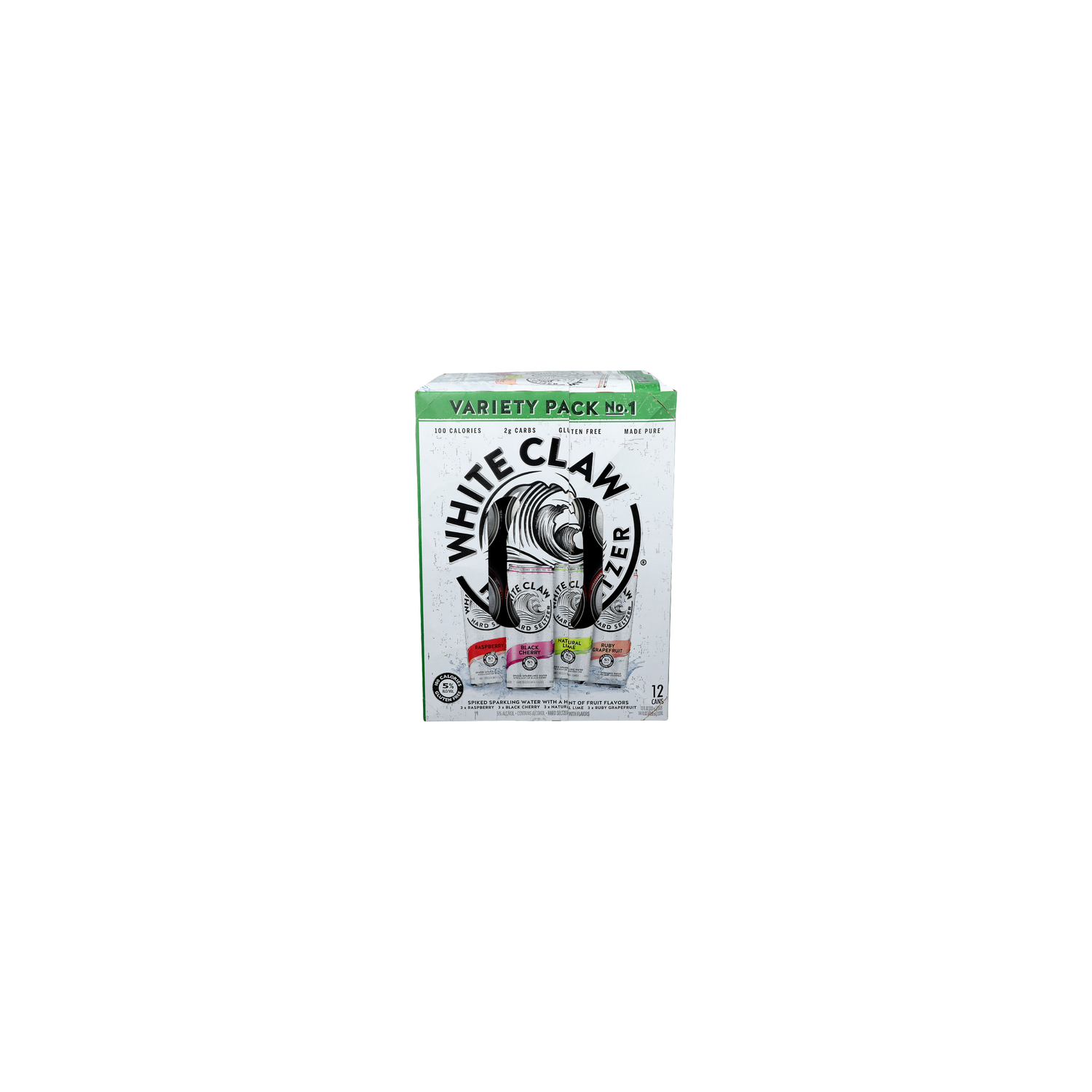 White Claw Hard Seltzer Variety Pack NO. 1 - 12 Fluid Ounce - 12 Count Image 1 of 4