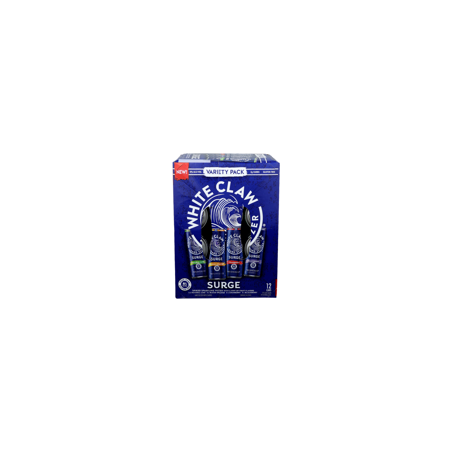 White Claw Surge Variety Pack - 12 Fluid Ounce - 12 Count Image 1 of 4