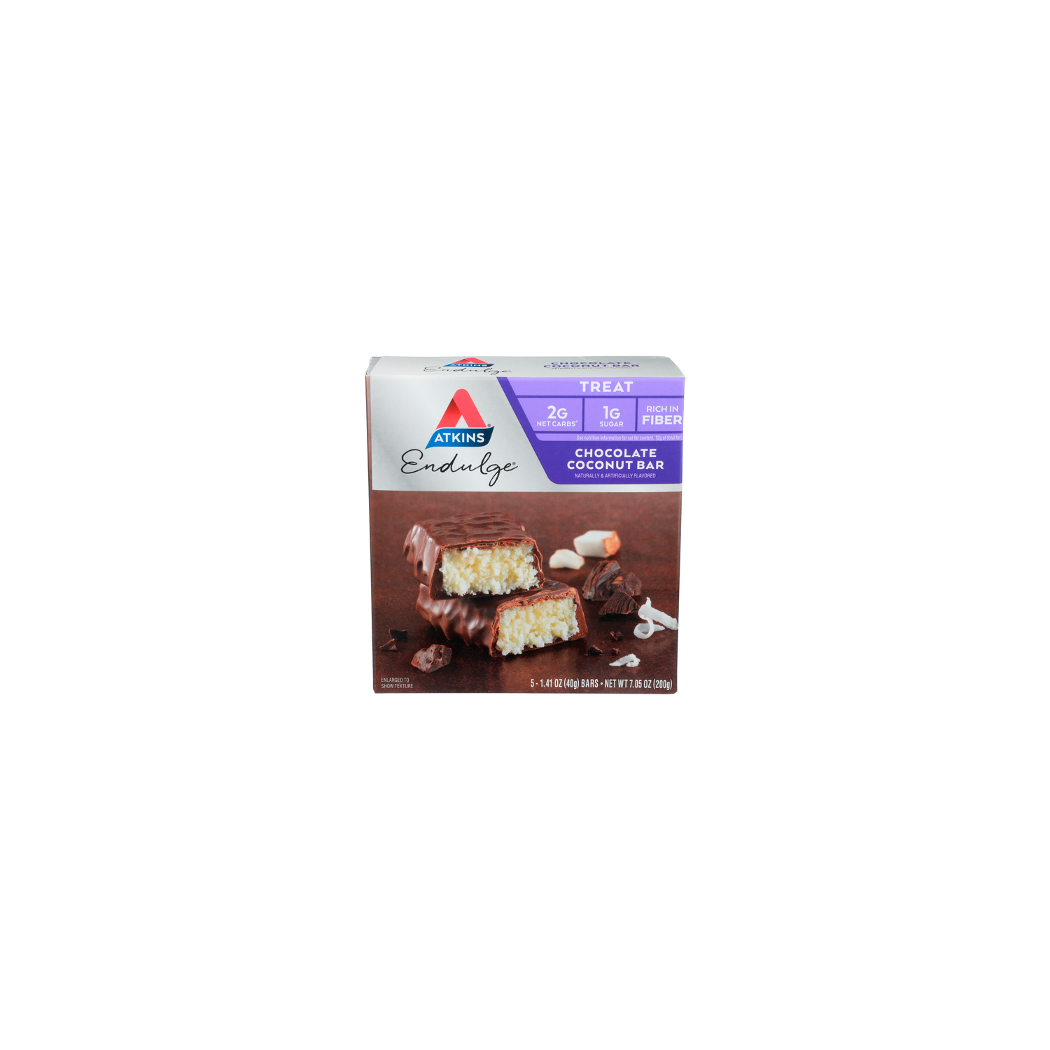 Atkins Endulge Chocolate Coconut Bar - 1.41 Ounce - 5 Count Image 1 of 4