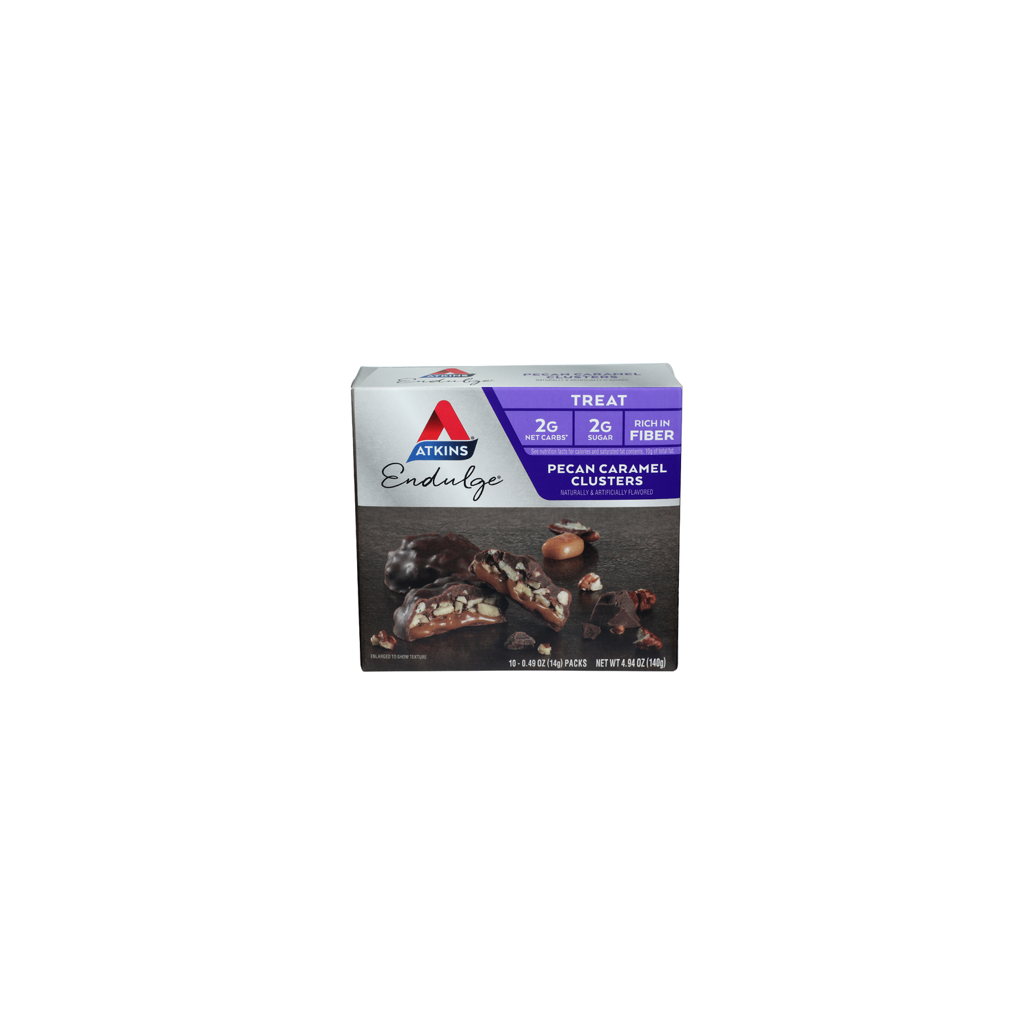Atkins Endulge Pecan Caramel - 0.494 Ounce - 10 Count Image 1 of 4