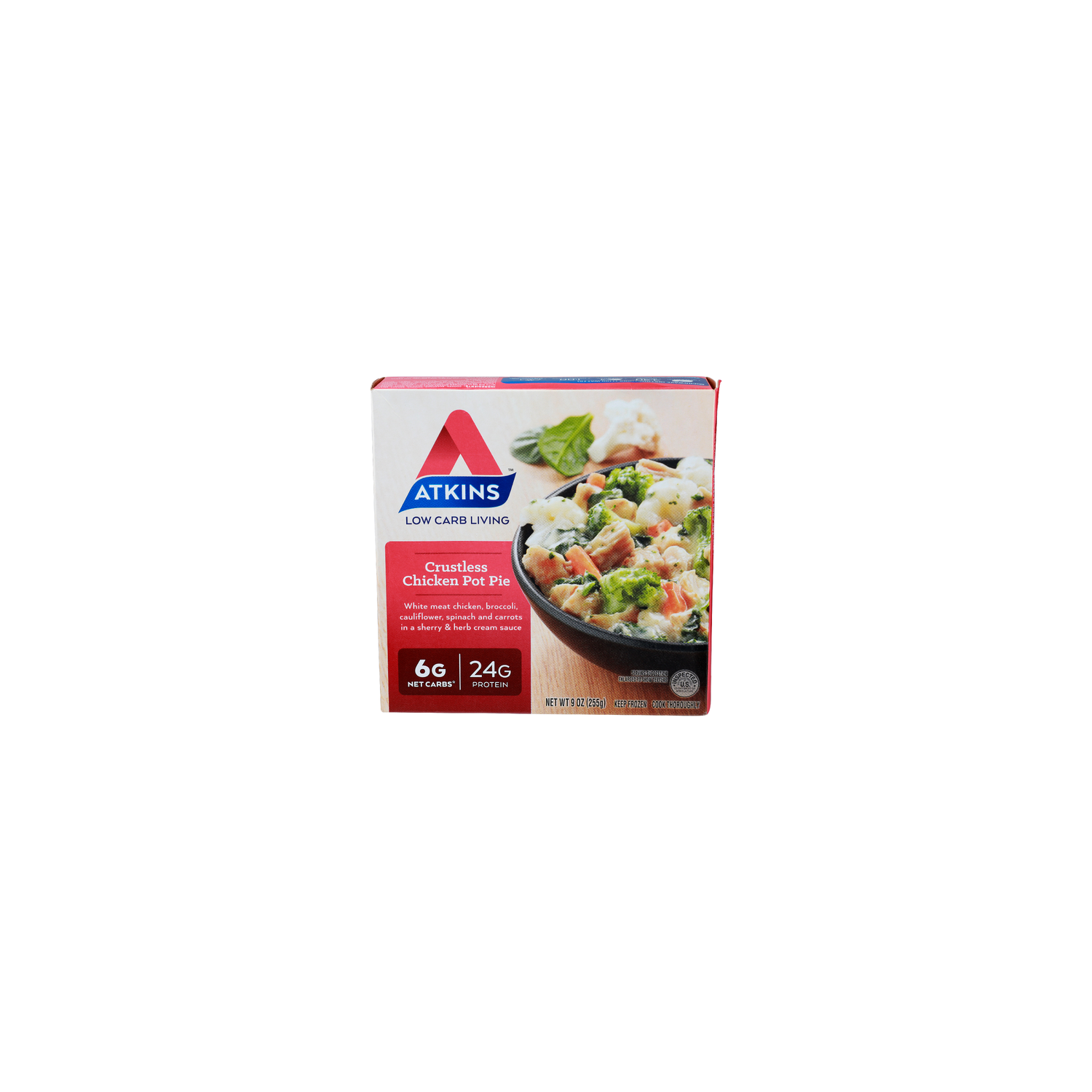 Atkins Crustless Chicken Pot Pie - 9 Ounce Image 1 of 4