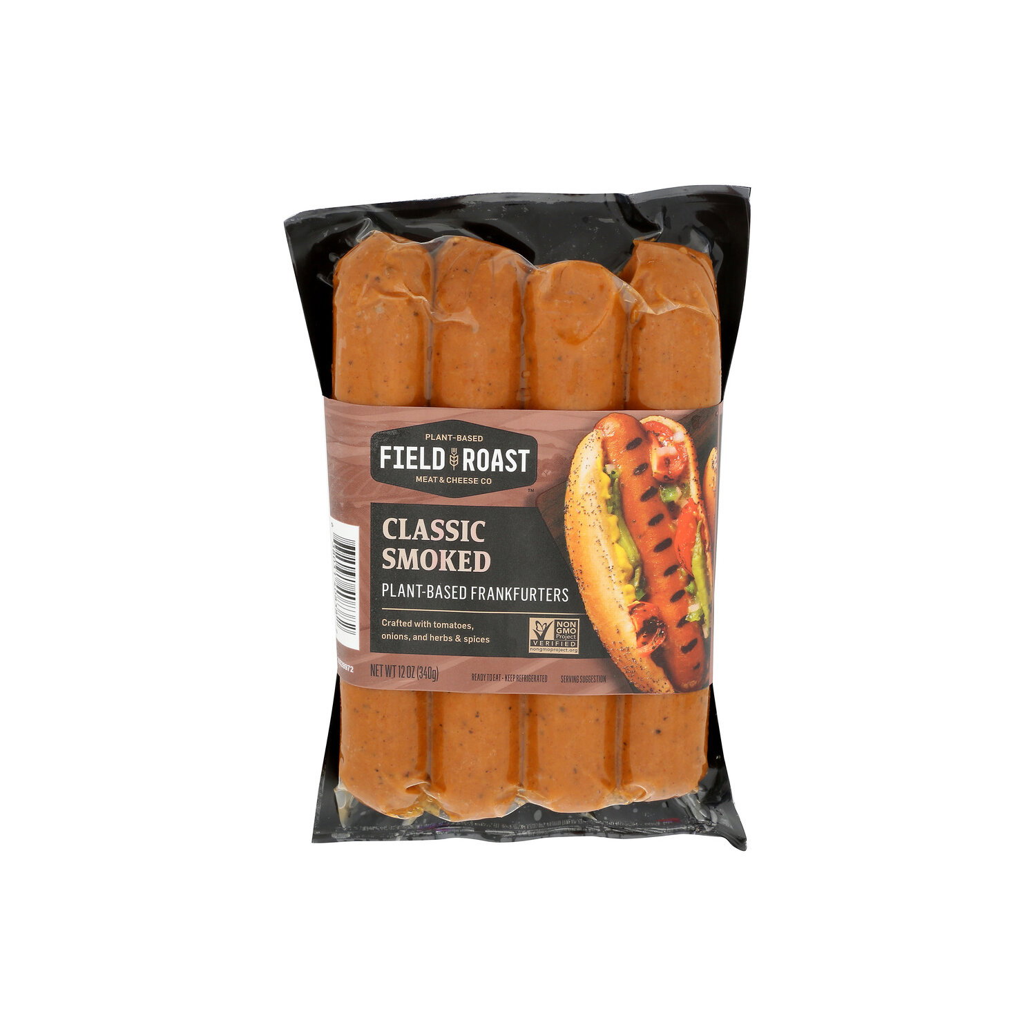 Field Roast Plant Based Classic Smoked Frankfurters - 12 Ounce Image 1 of 4