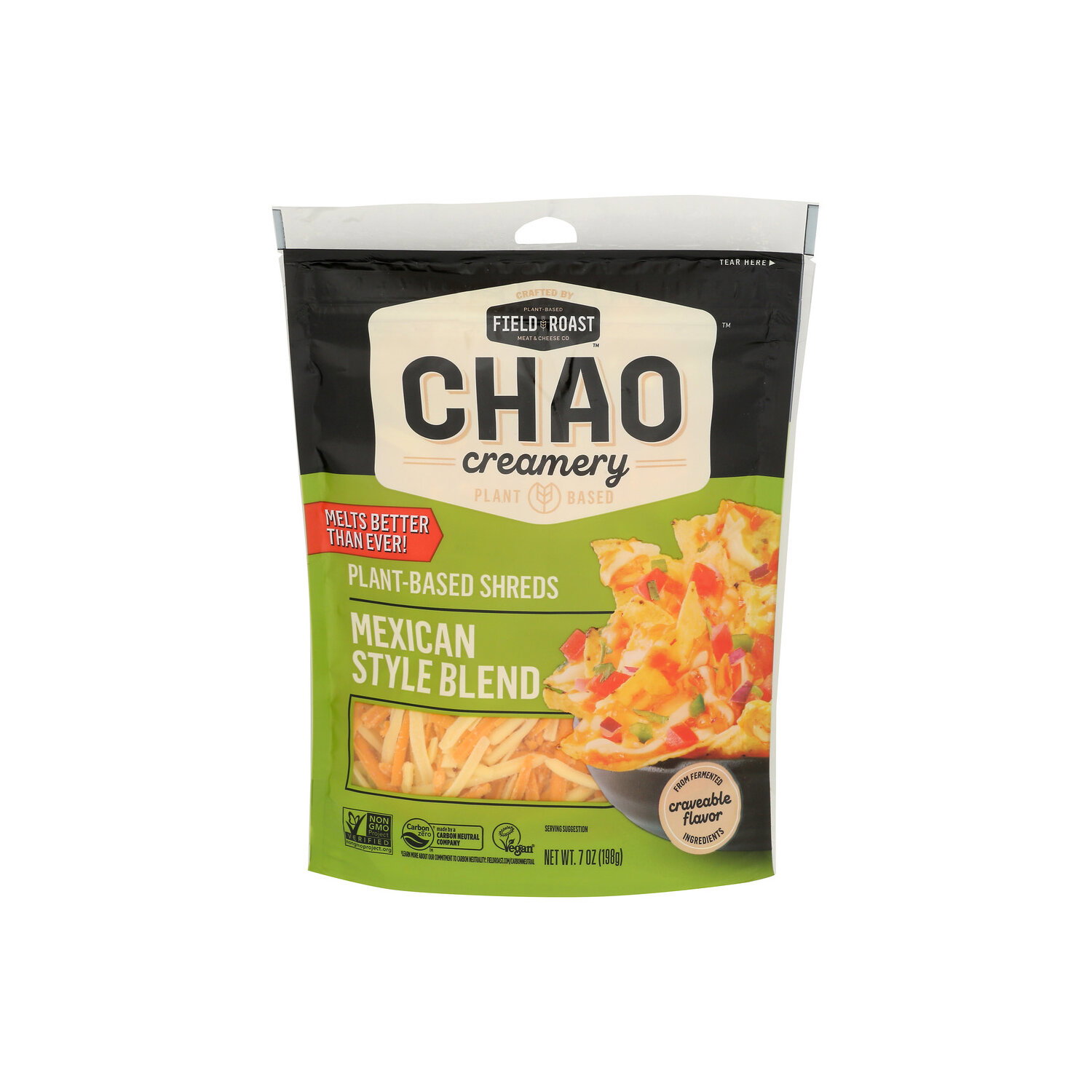 Field Roast Chao Creamery Plant Based Mexican Style Blend Shreds - 7 Ounce Image 1 of 4