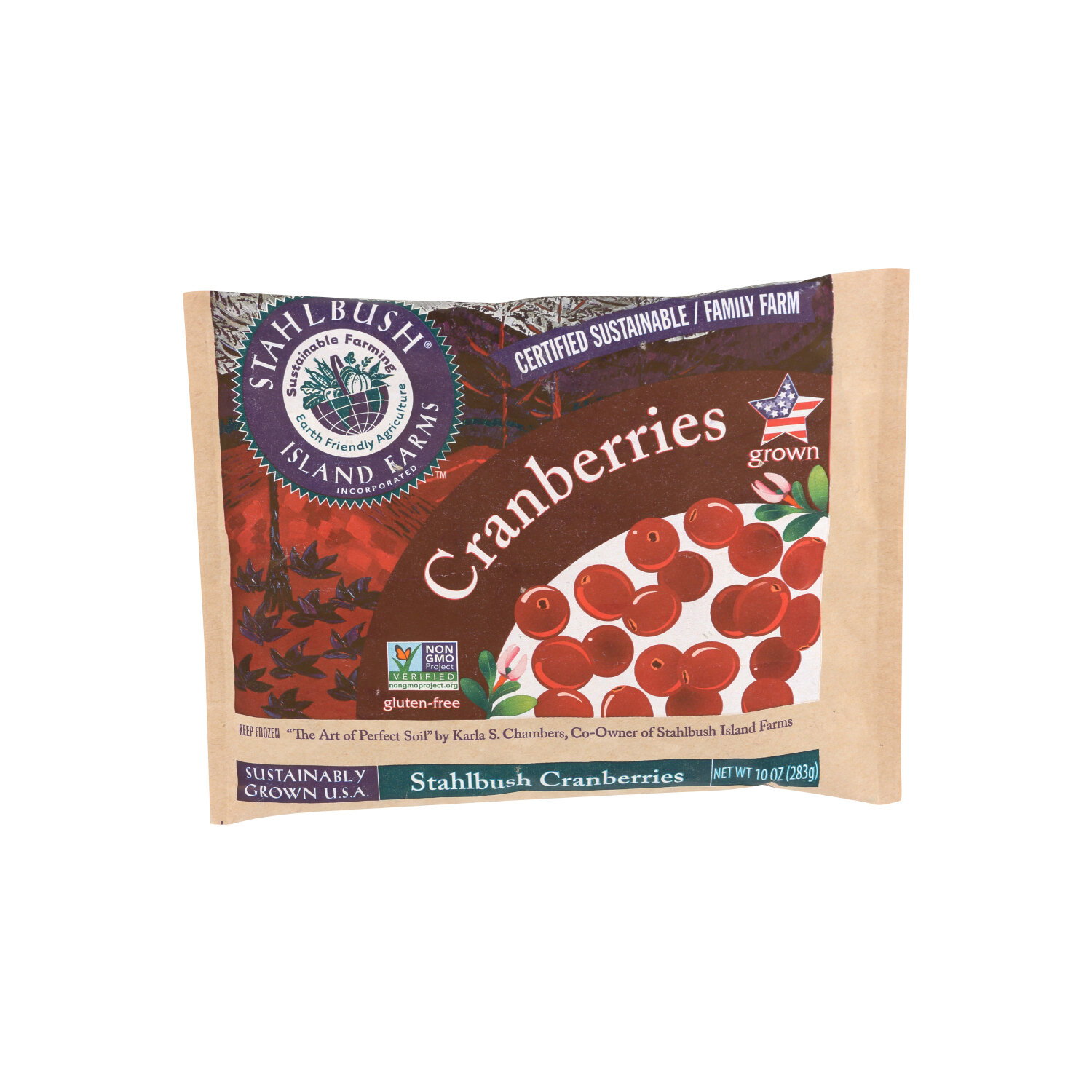 Stahlbush Island Farms Cranberries - 10 Ounce Image 1 of 2