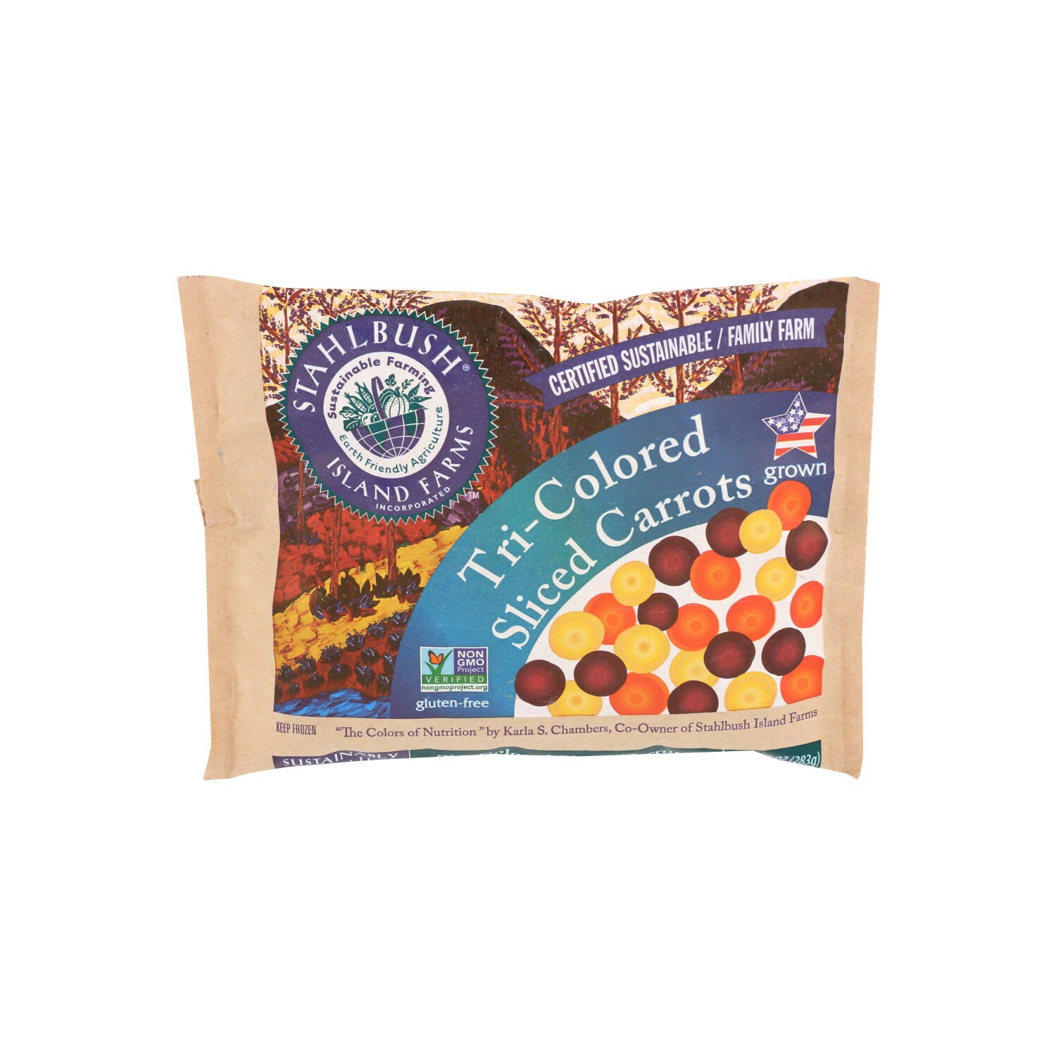 Stahlbush Island Farms Carrots Sliced - 10 Ounce Image 1 of 2