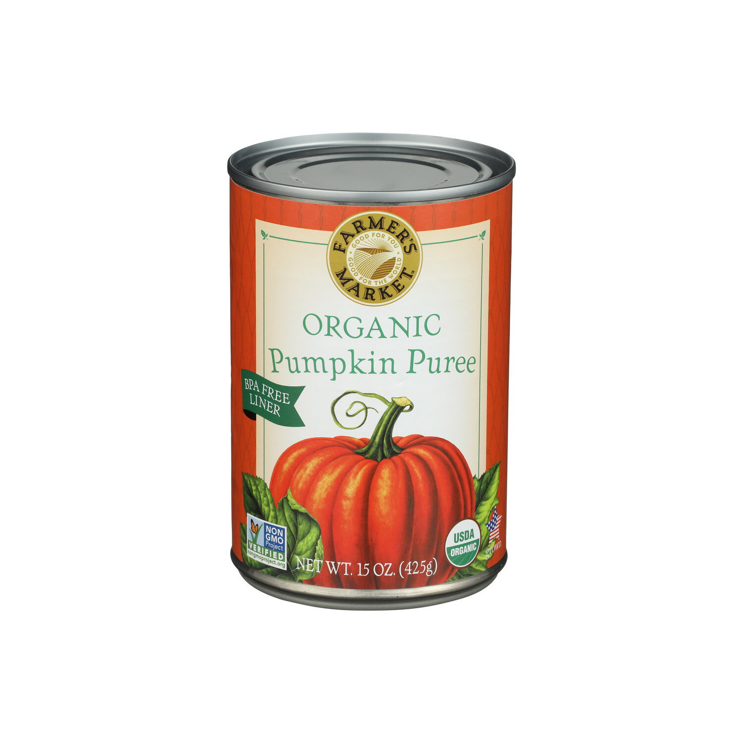 Stahlbush Island Farms Veggies Pumpkin Puree Organic - 15 Ounce