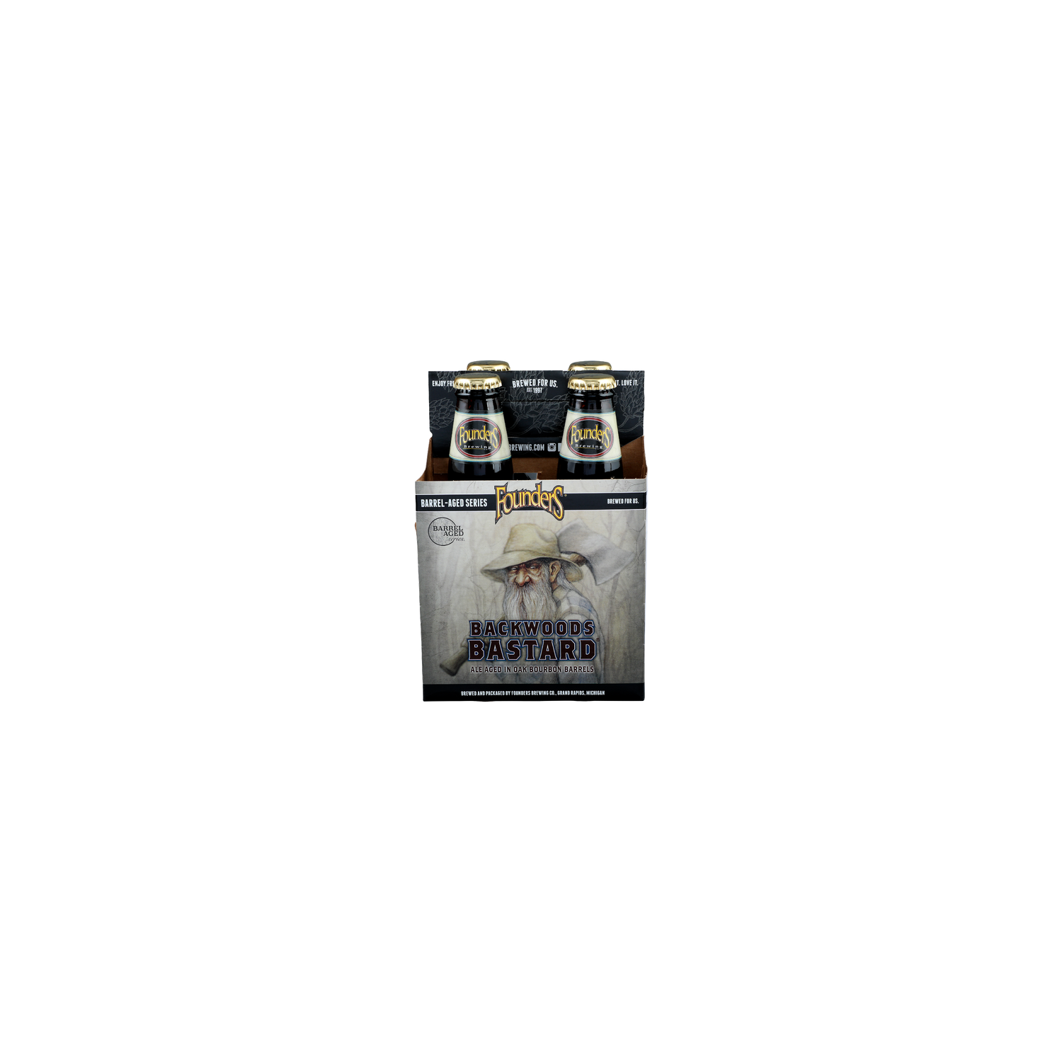 Founders Backwoods Bastard - 12 Fluid Ounce - 4 Count Image 1 of 2
