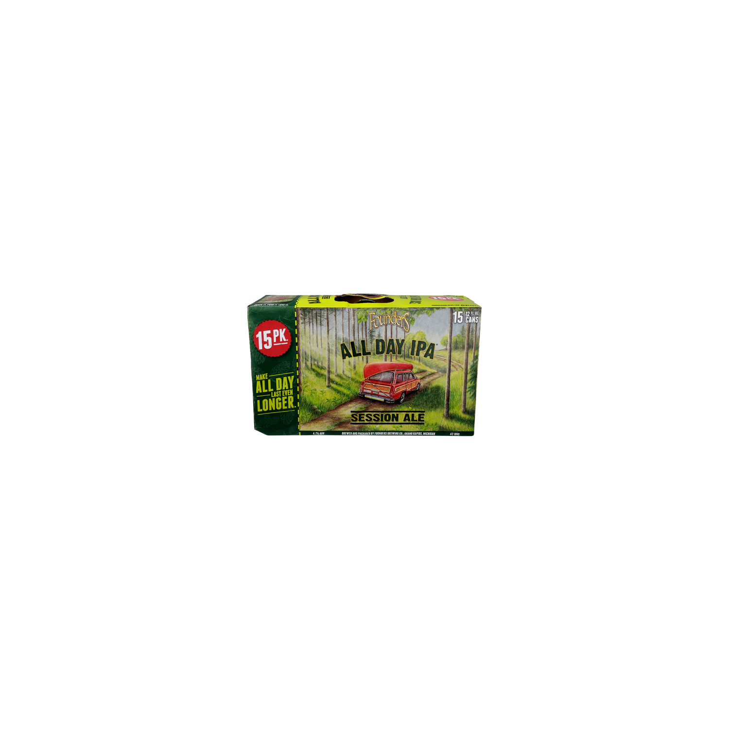 Founders Session Ale All Day Ipa - 15 Count Image 1 of 2