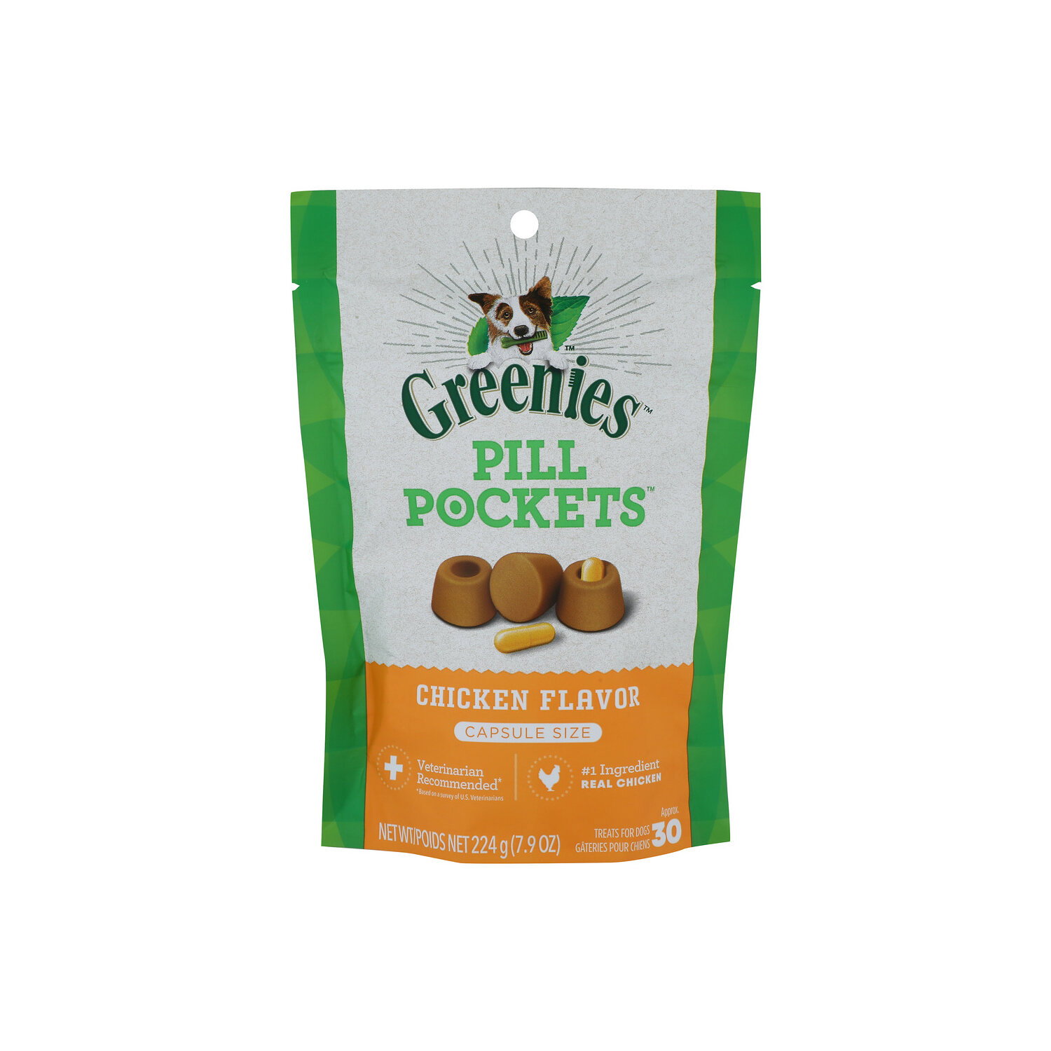 Greenies Pll Pc Dogs Chcken - 224 Gram Image 1 of 4