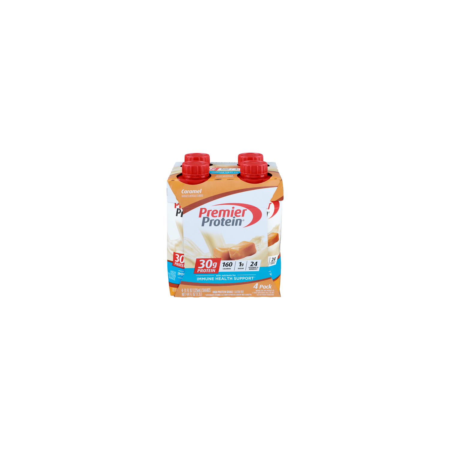 Premier Protein Caramel High Protein Shake - 11 Fluid Ounce - 4 Count Image 1 of 2