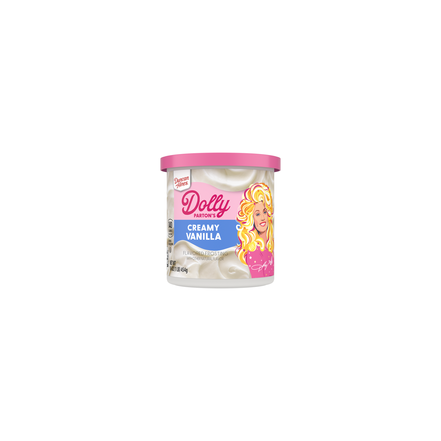 Duncan Hines Dolly Parton's Creamy Vanilla Flavored Frosting - 16 Ounce Image 1 of 2