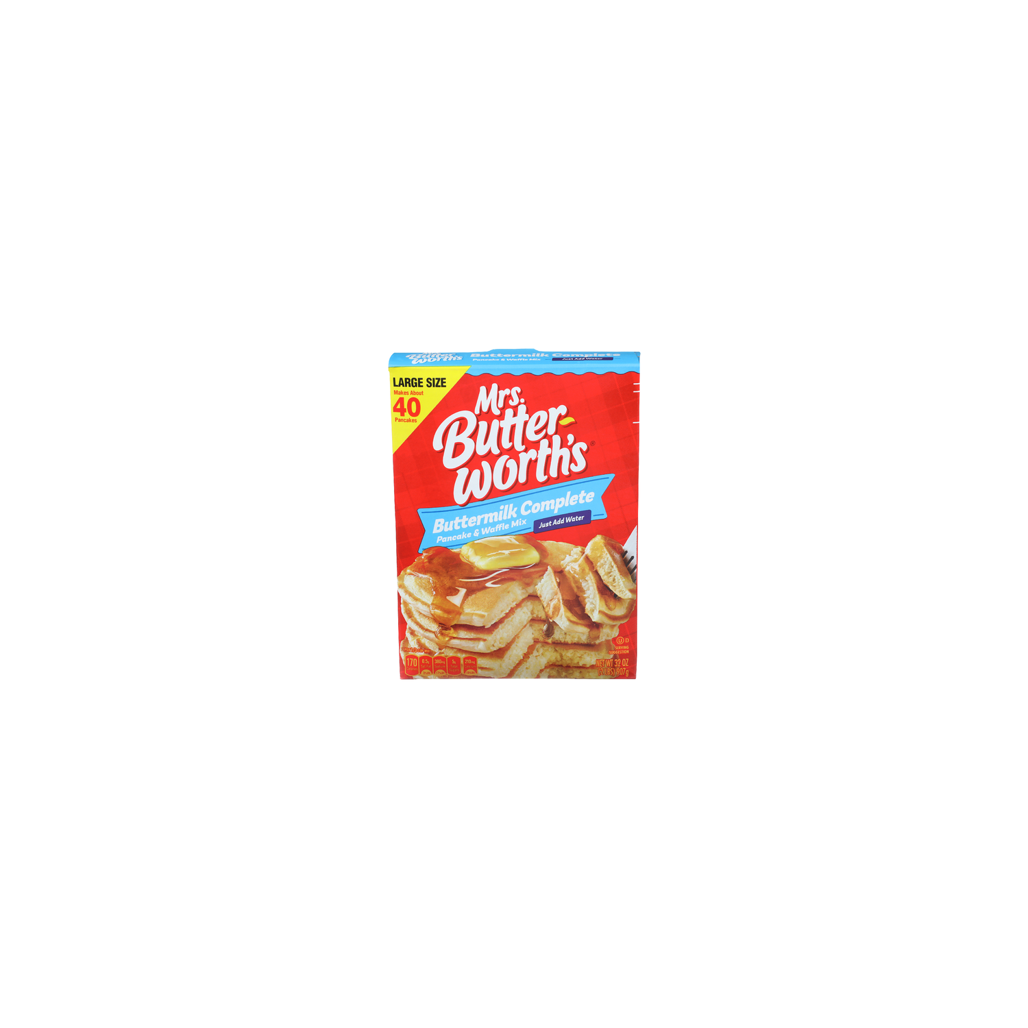 MRS. BUTTERWORTH's Buttermilk Complete Pancake & Waffle Mix - 32 Ounce Image 1 of 4
