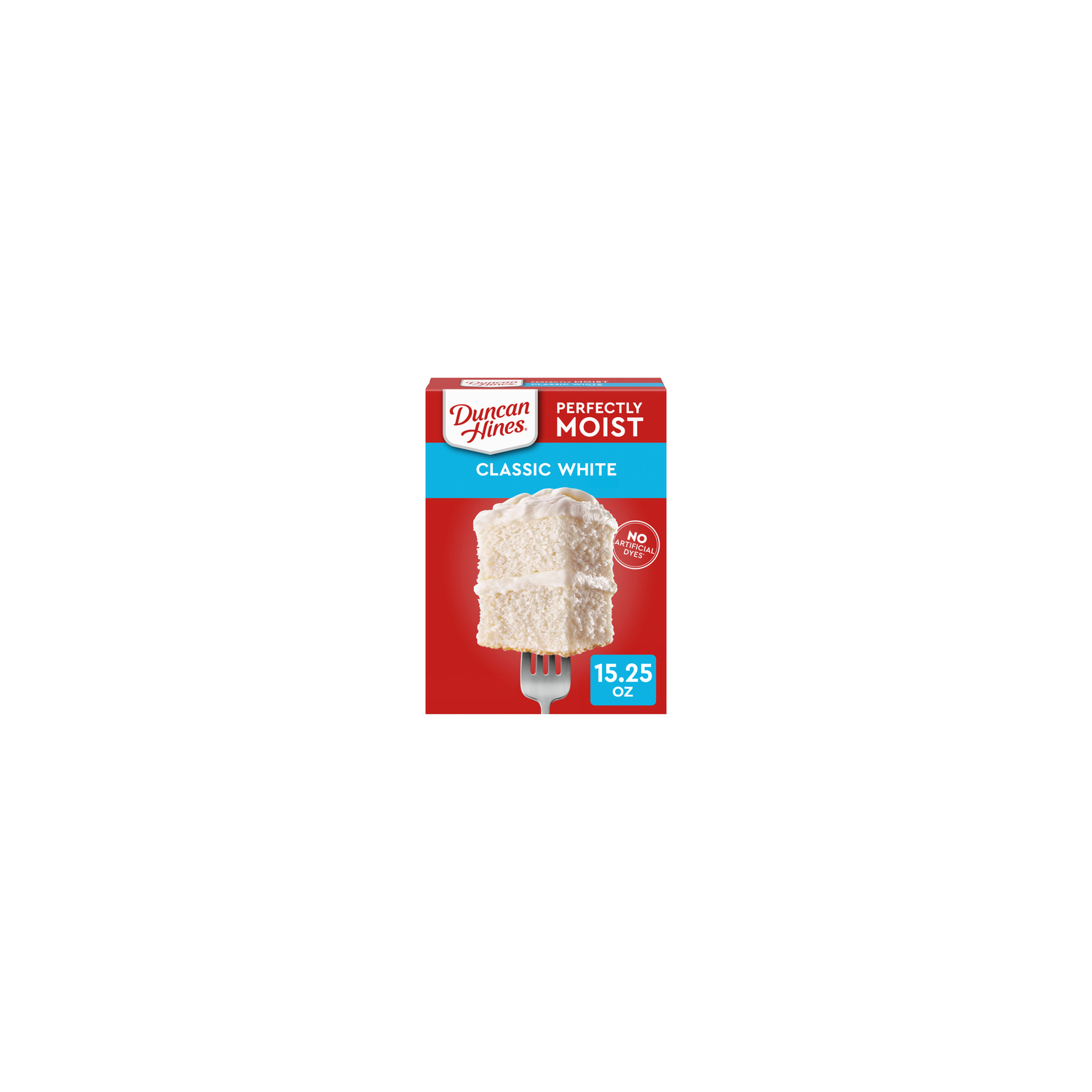Duncan Hines Perfectly Moist Classic White Cake Mix - 15.25 Ounce Image 1 of 4