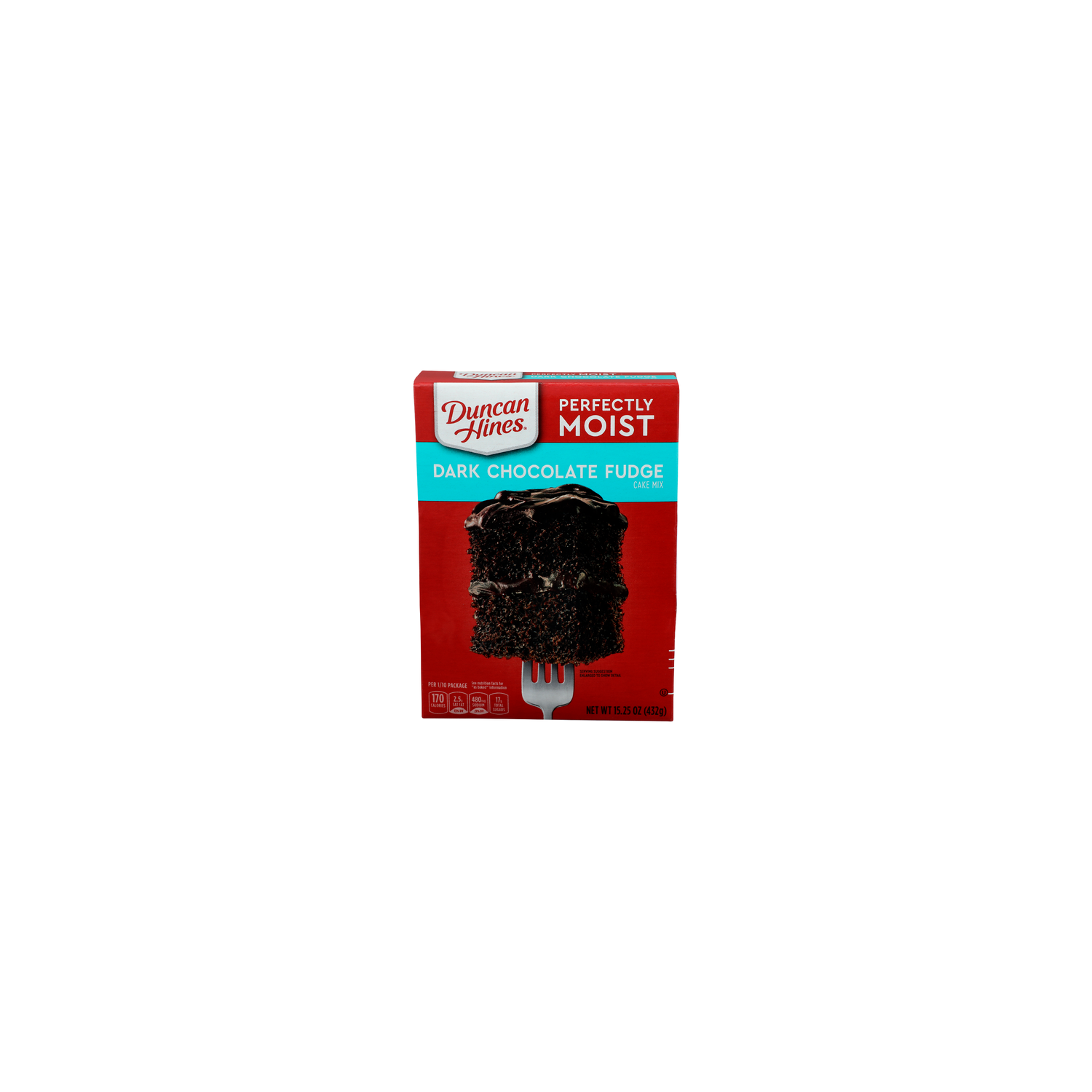 Duncan Hines Dark Chocolate Fudge Cake Mix - 15.25 Ounce Image 1 of 4