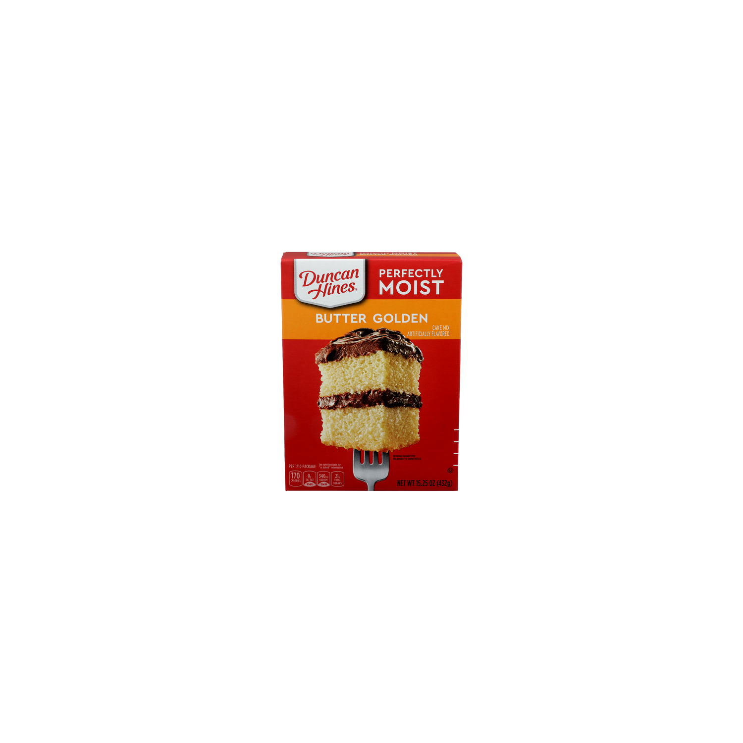 Duncan Hines Perfectly Moist Butter Golden Perfectly Moist Cake Mix - 15.25 Ounce Image 1 of 4
