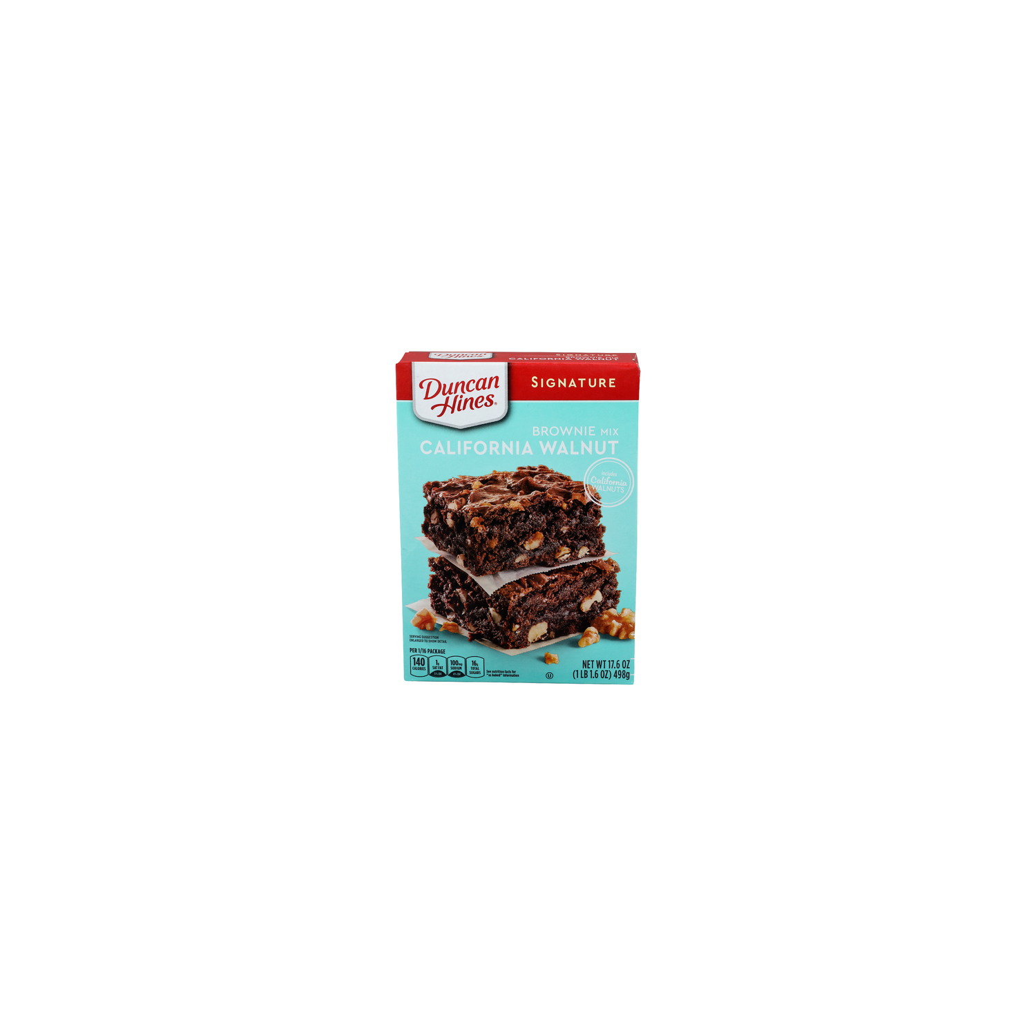 Duncan Hines Signature California Walnut Signature Brownie Mix - 17.6 Ounce Image 1 of 4