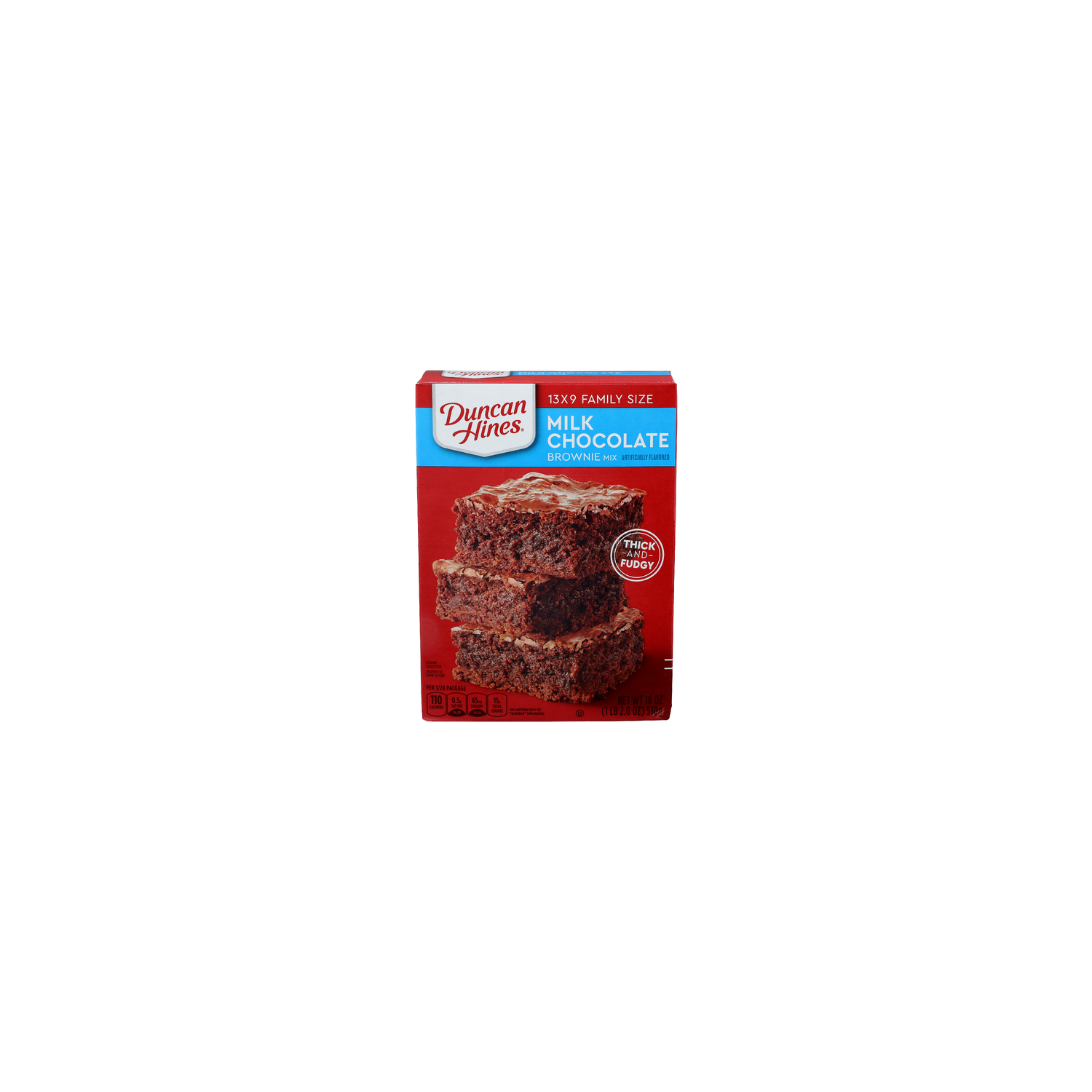 Duncan Hines Milk Chocolate Brownie Mix - 18 Ounce Image 1 of 4