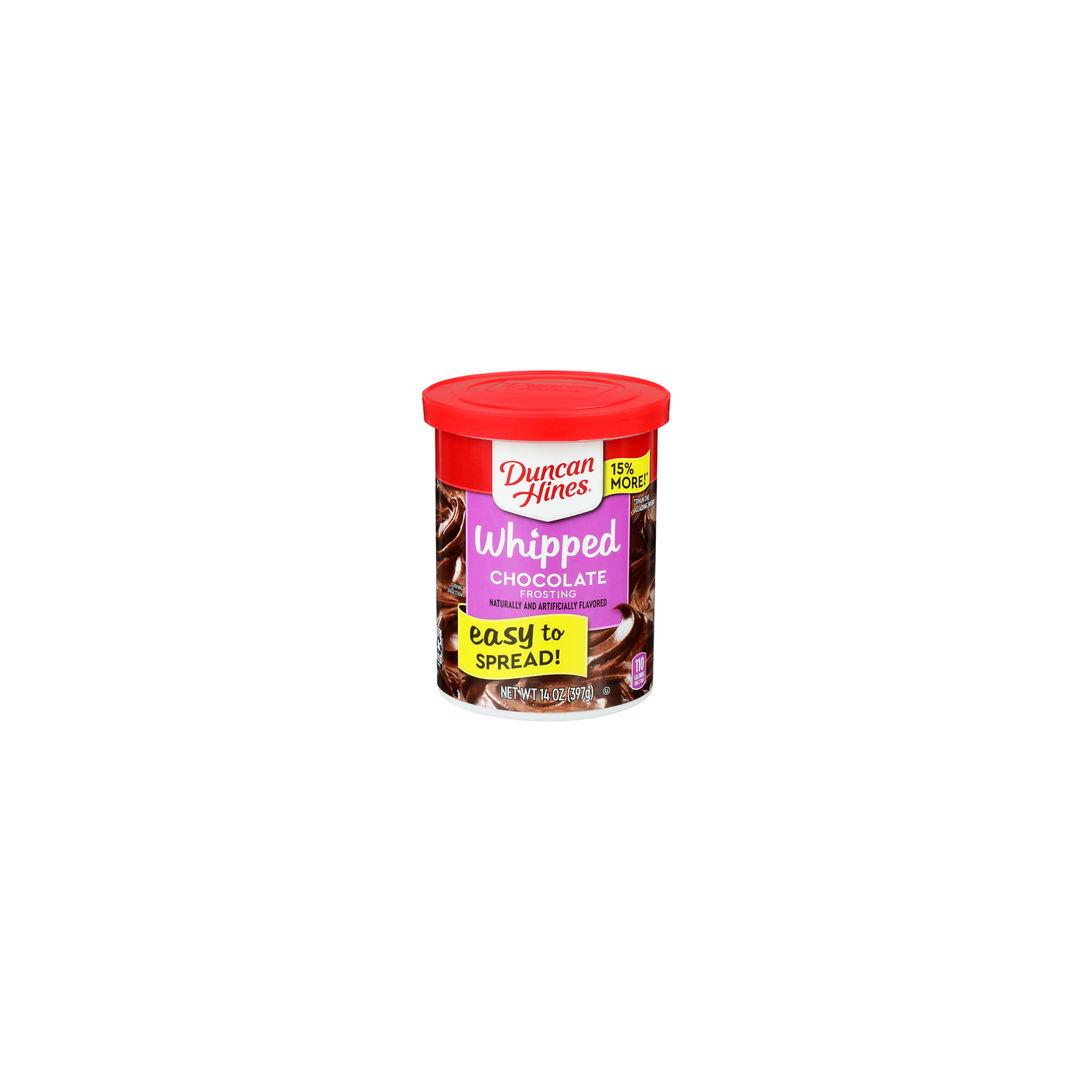 Duncan Hines Chocolate Whipped Frosting - 14 Ounce Image 1 of 4