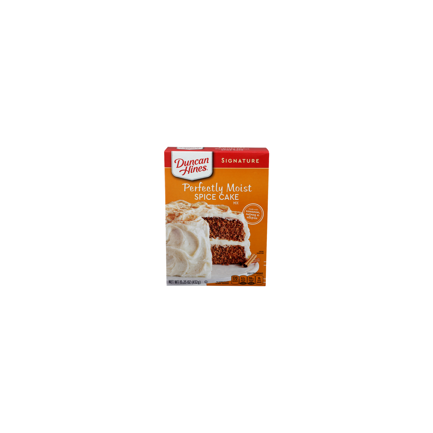 Duncan Hines Signature Spice Cake Mix - 15.25 Ounce Image 1 of 4