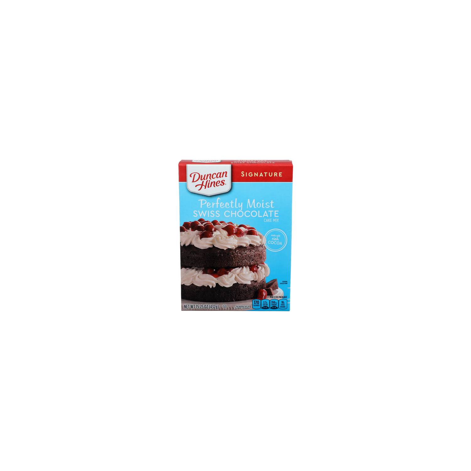 Duncan Hines Swiss Chocolate Cake Mix - 15.25 Ounce Image 1 of 4