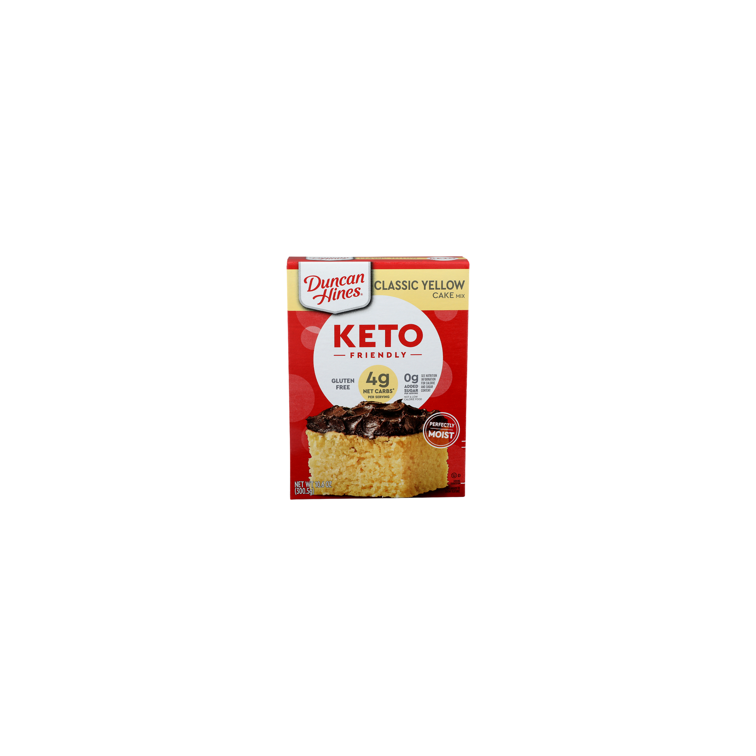 Duncan Hines Classic Yellow Keto Cake Mix - 10.6 Ounce Image 1 of 4