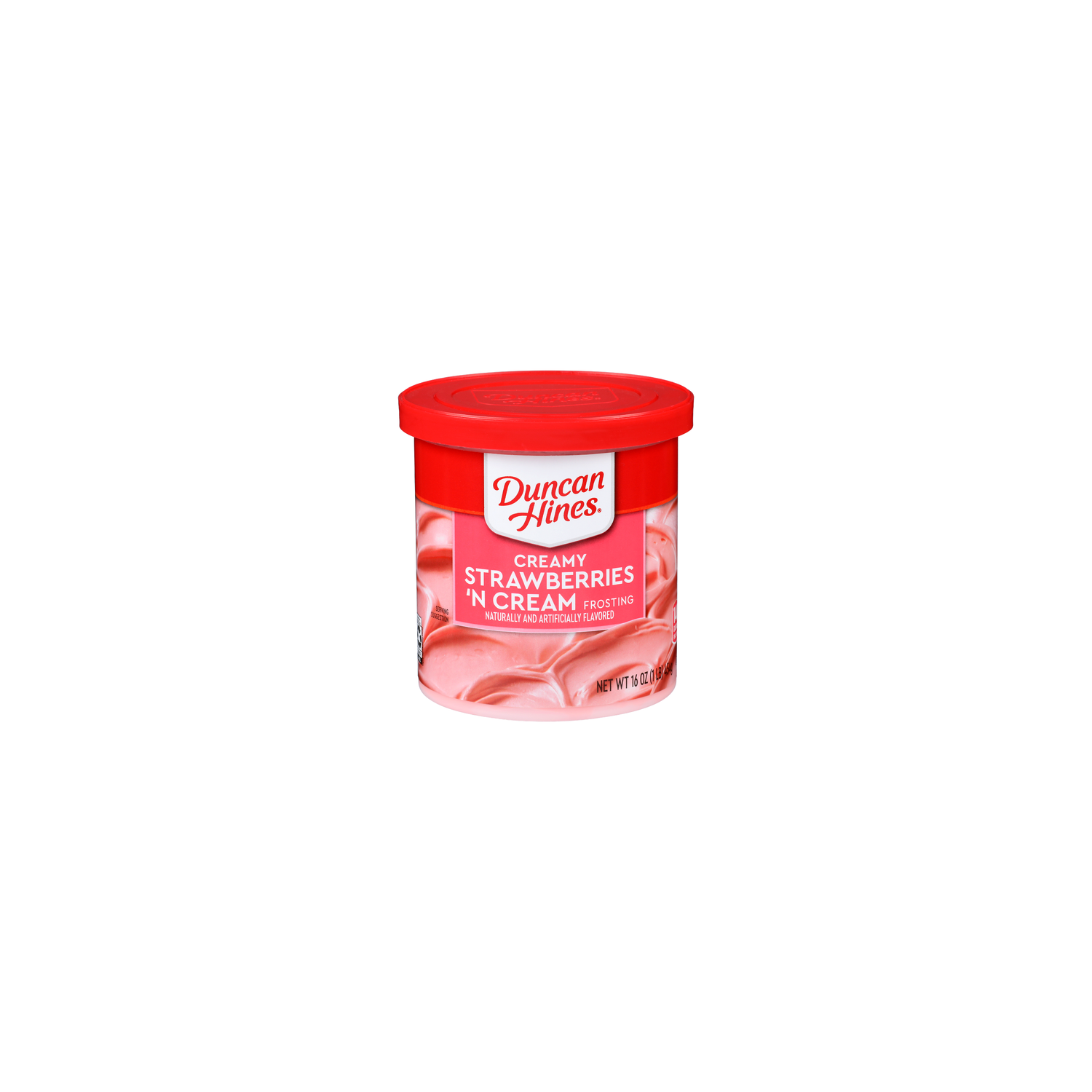 Duncan Hines Strawberries 'n Cream Creamy Frosting - 16 Ounce Image 1 of 4