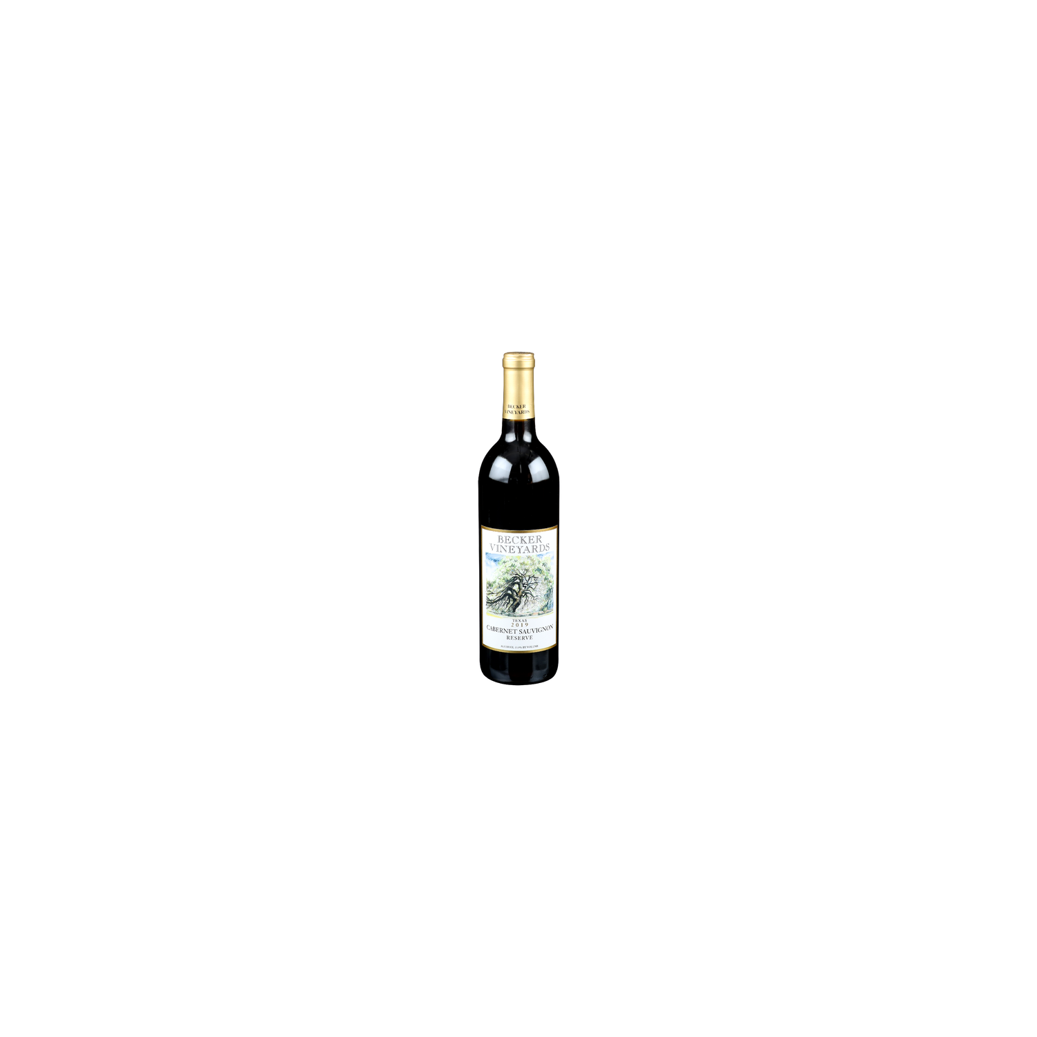 Becker Vineyards Texas 2019 Cabernet Sauvignon - 750 ml Image 1 of 2