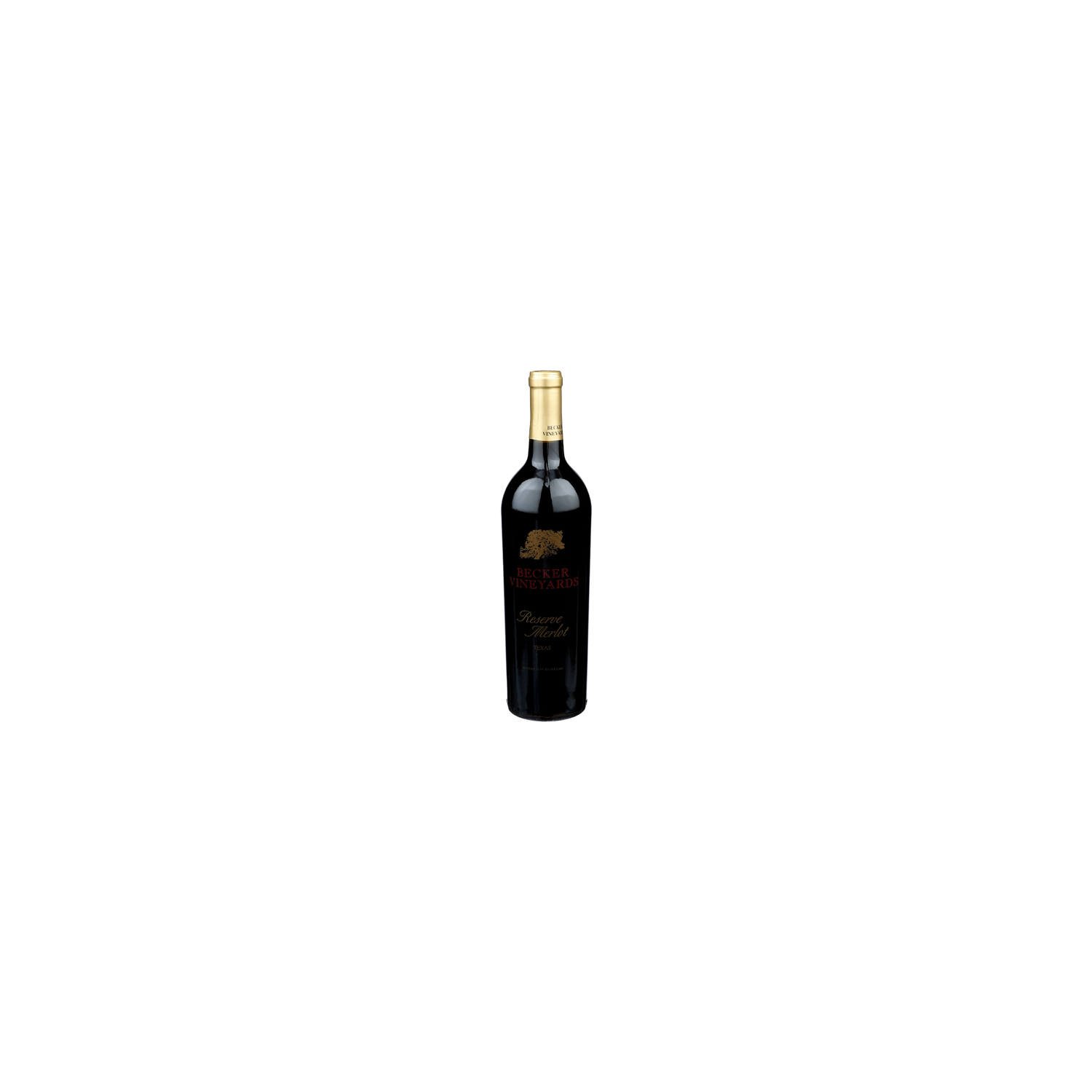 Becker Vineyards Texas Reserve Merlot - 750 ml Image 1 of 2