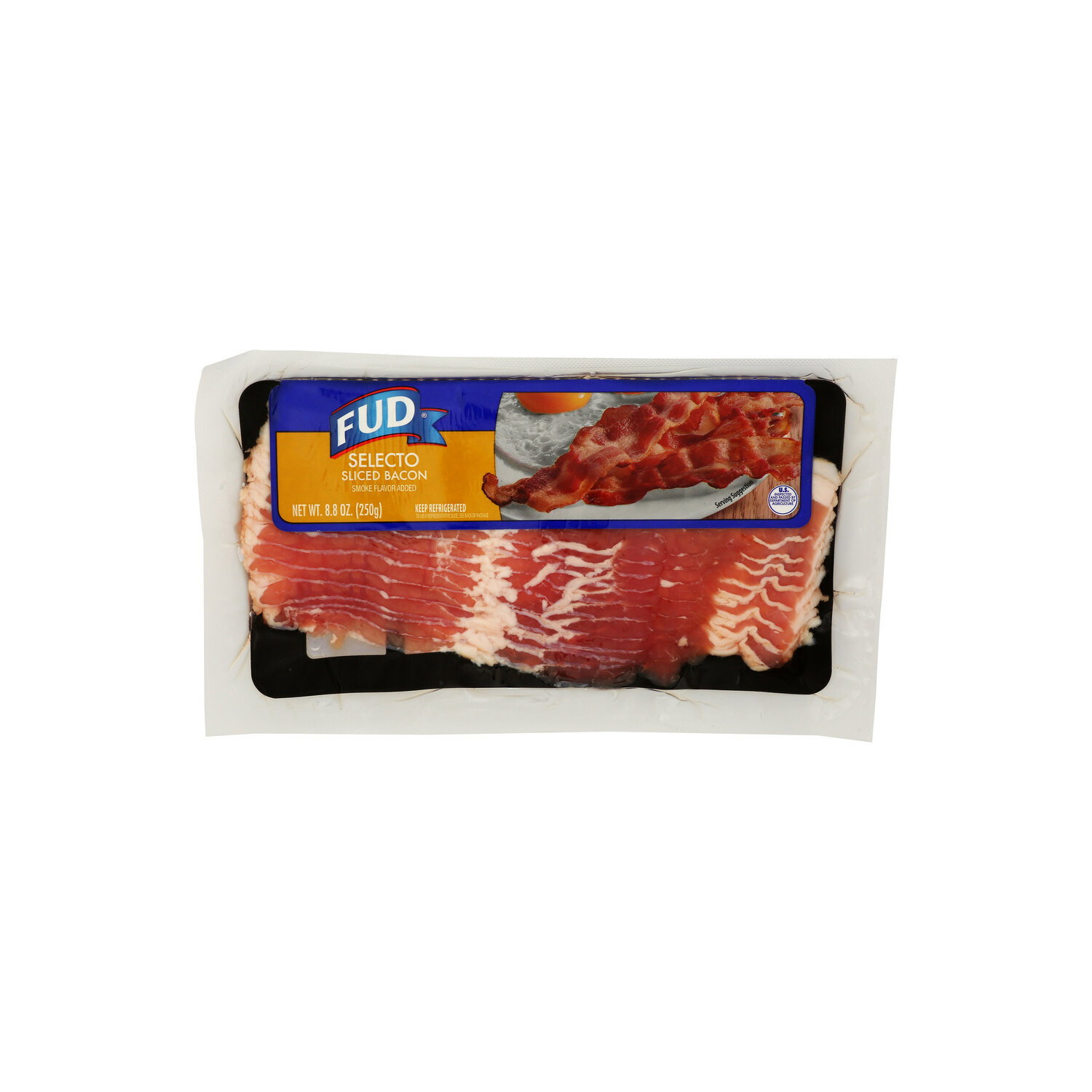 Fud Sliced Selecto Bacon - 8.8 Ounce Image 1 of 4