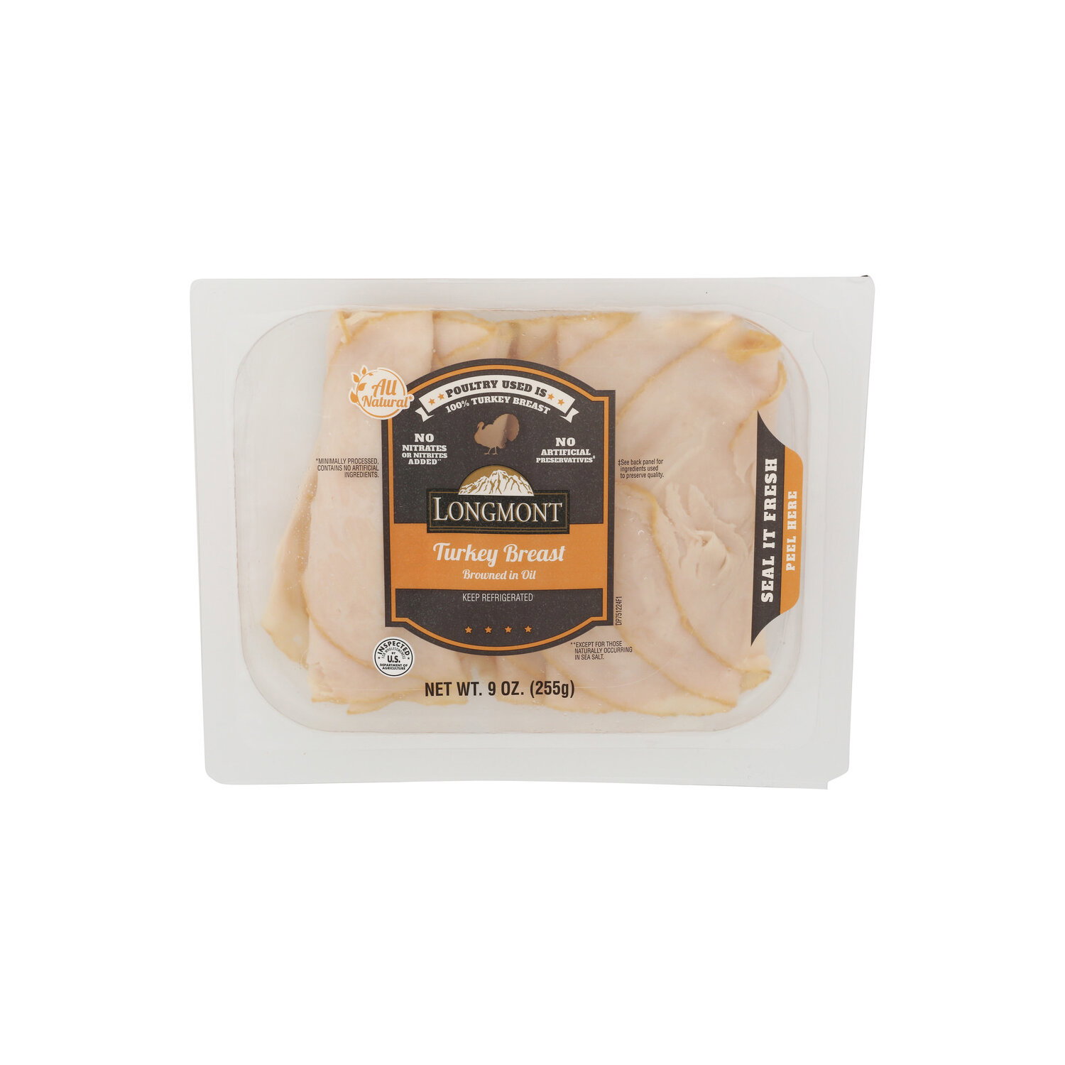 Longmont Turkey Breast Oil Browned - 9 Ounce Image 1 of 4