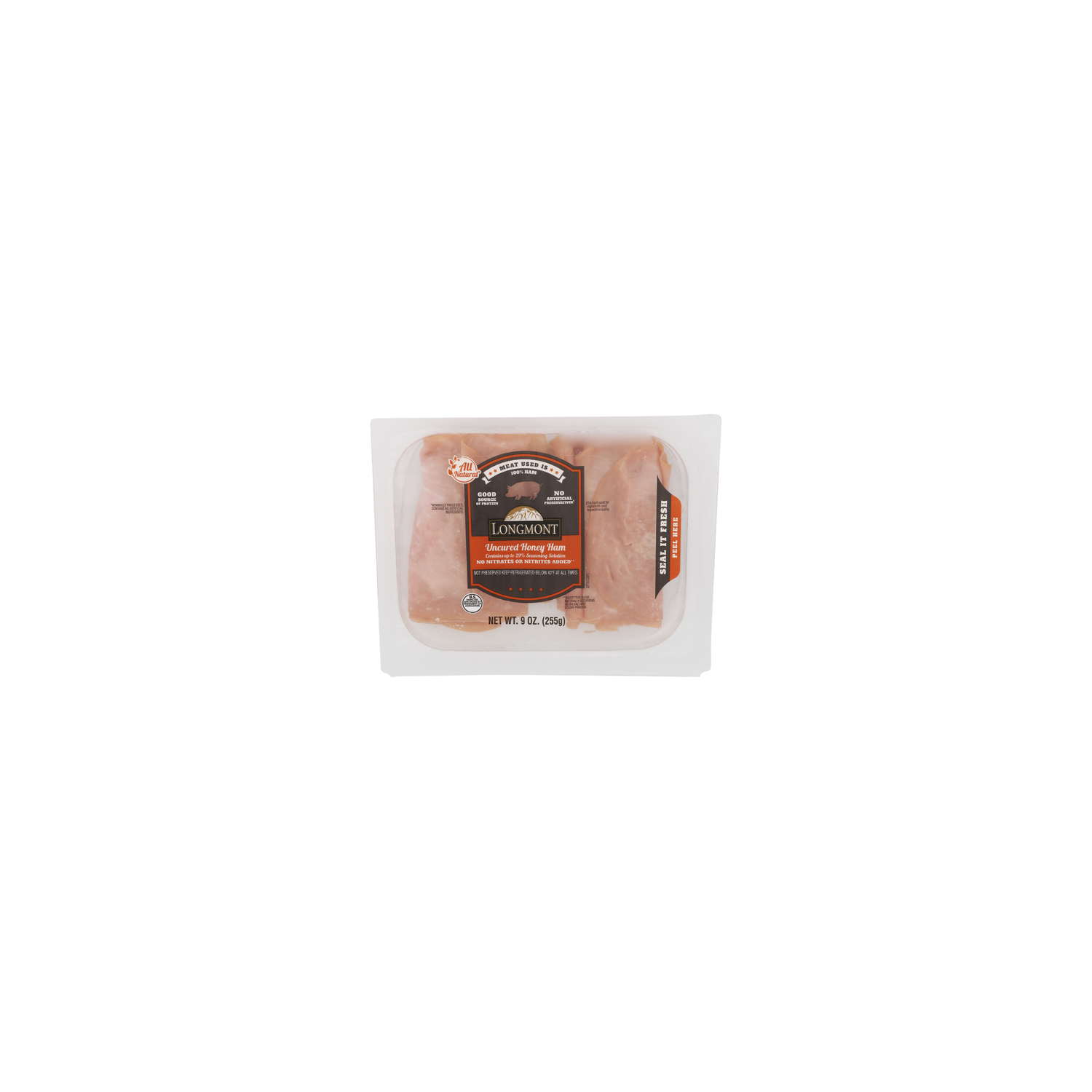 Longmont Uncured Honey Ham - 9 Ounce Image 1 of 4