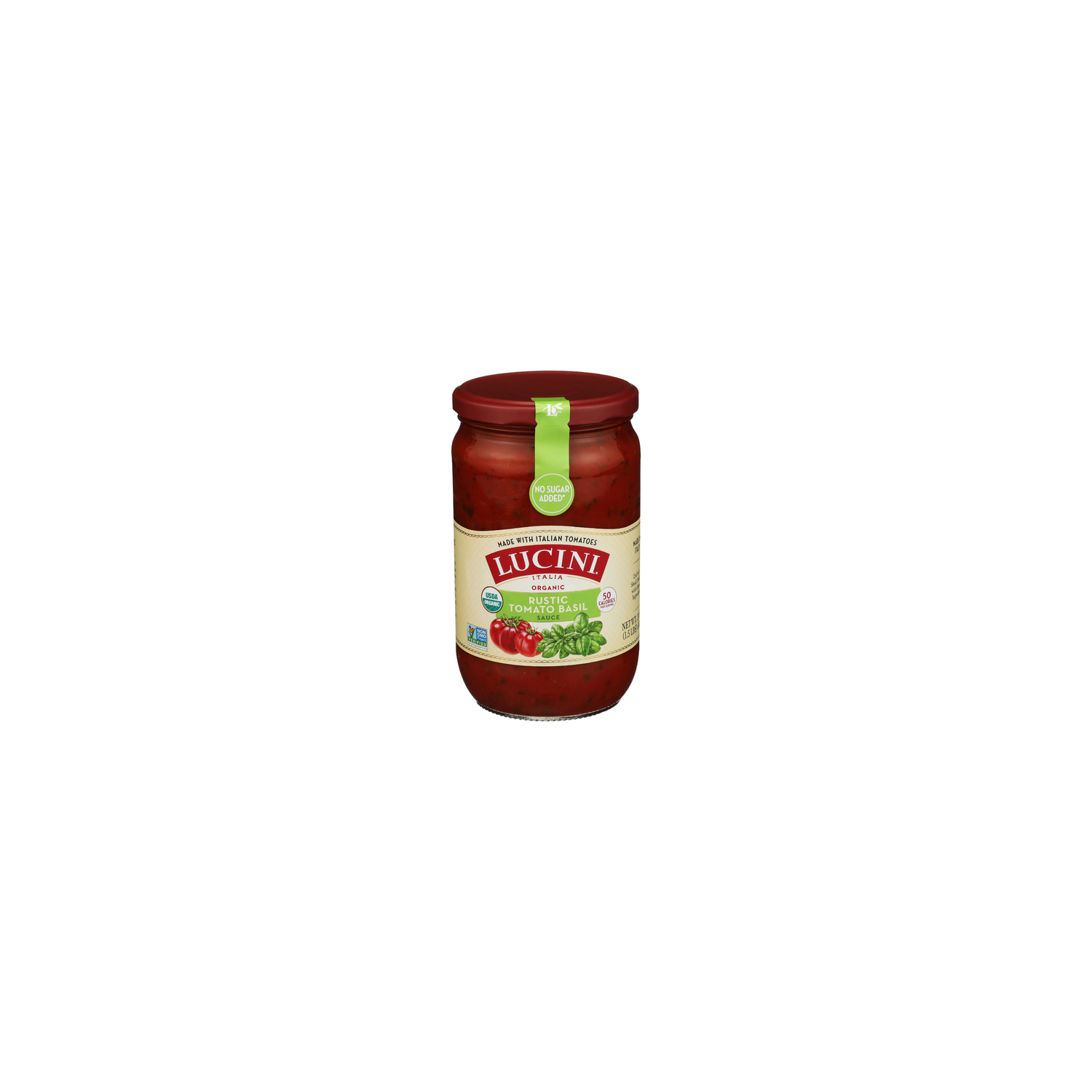 Lucini Italia Rustic Tomato Basil Pasta Sauce Organic - 24 Ounce Image 1 of 4