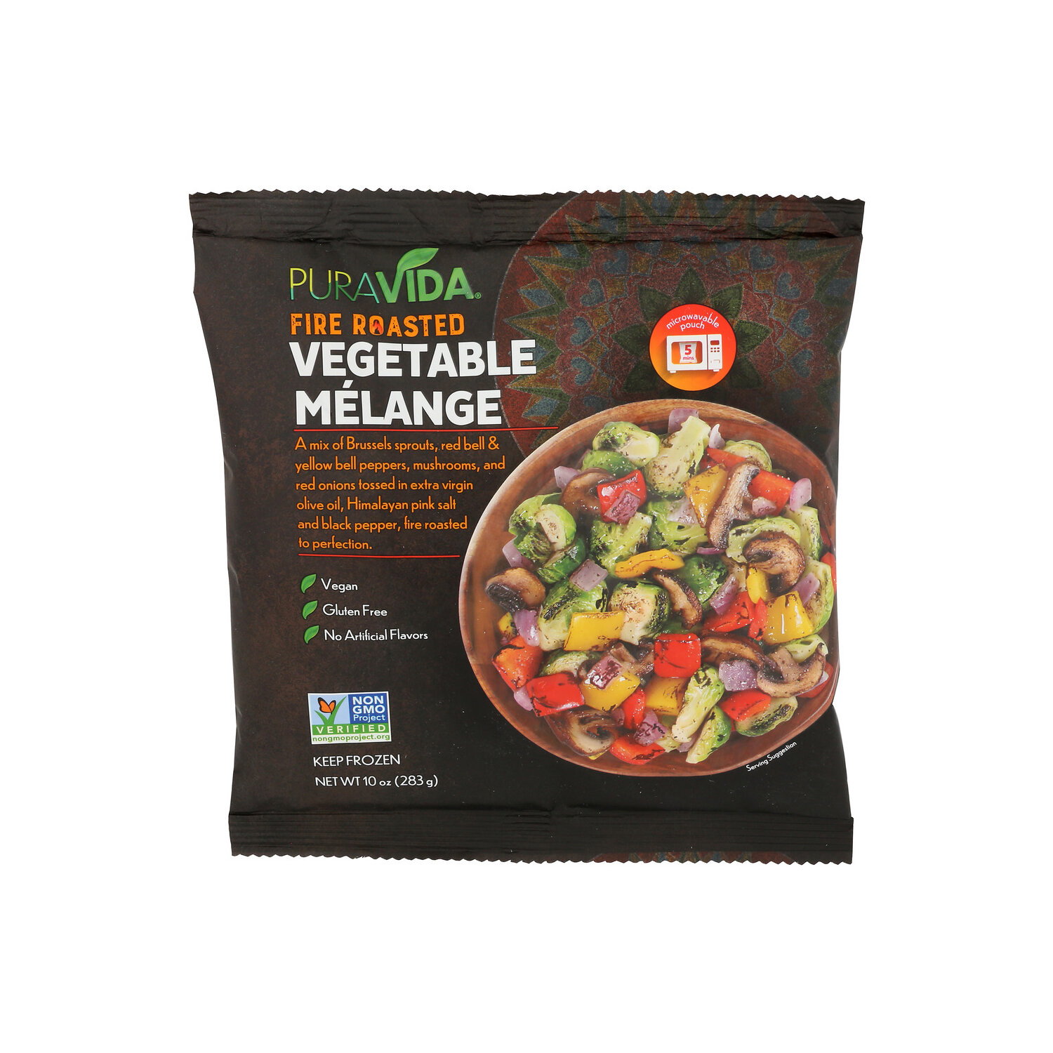 Puravida Fire Roasted Vegetable Melange Veggie Rstd - 10 Ounce