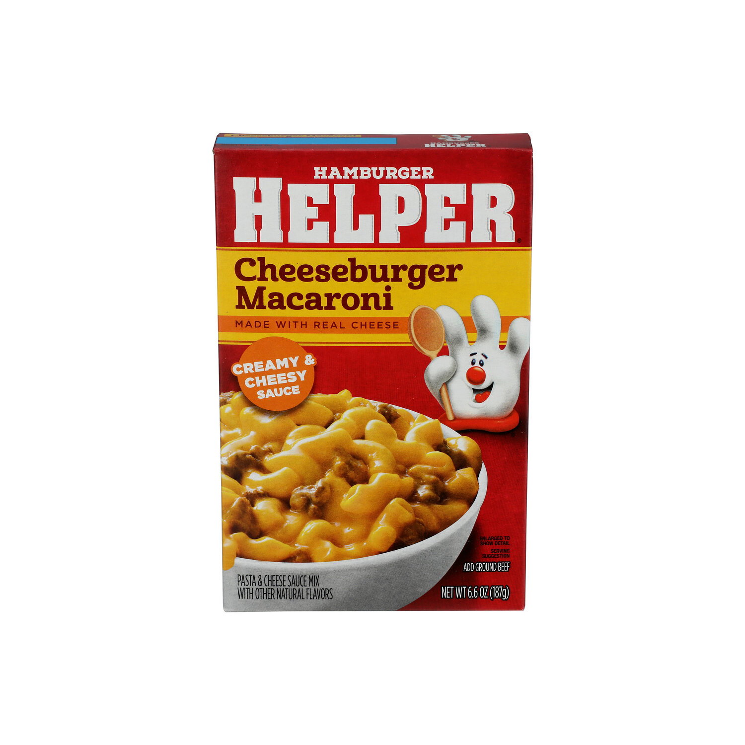 Hamburger Helper Cheeseburger Mac Carton - 6.6 Ounce Image 1 of 4