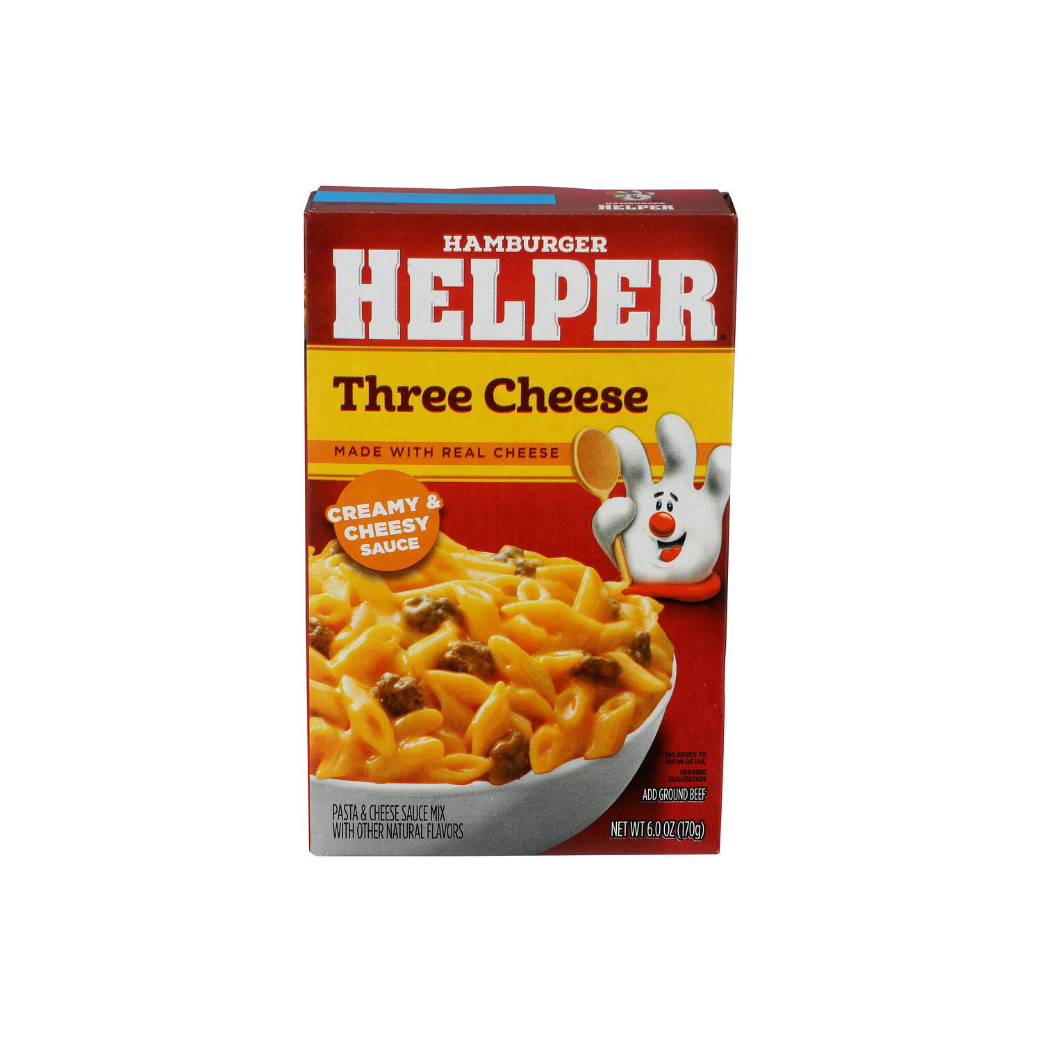 Hamburger Helper Carton Three Cheese - 6 Ounce Image 1 of 4