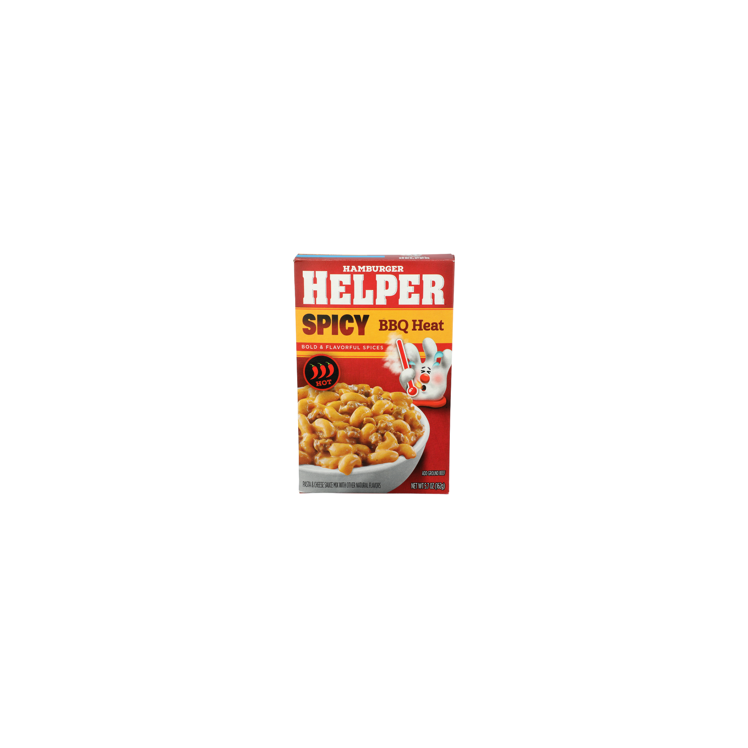 Hamburger Helper Hot Spicy BBQ Heat Pasta & Cheese Sauce Mix - 5.7 Ounce Image 1 of 4