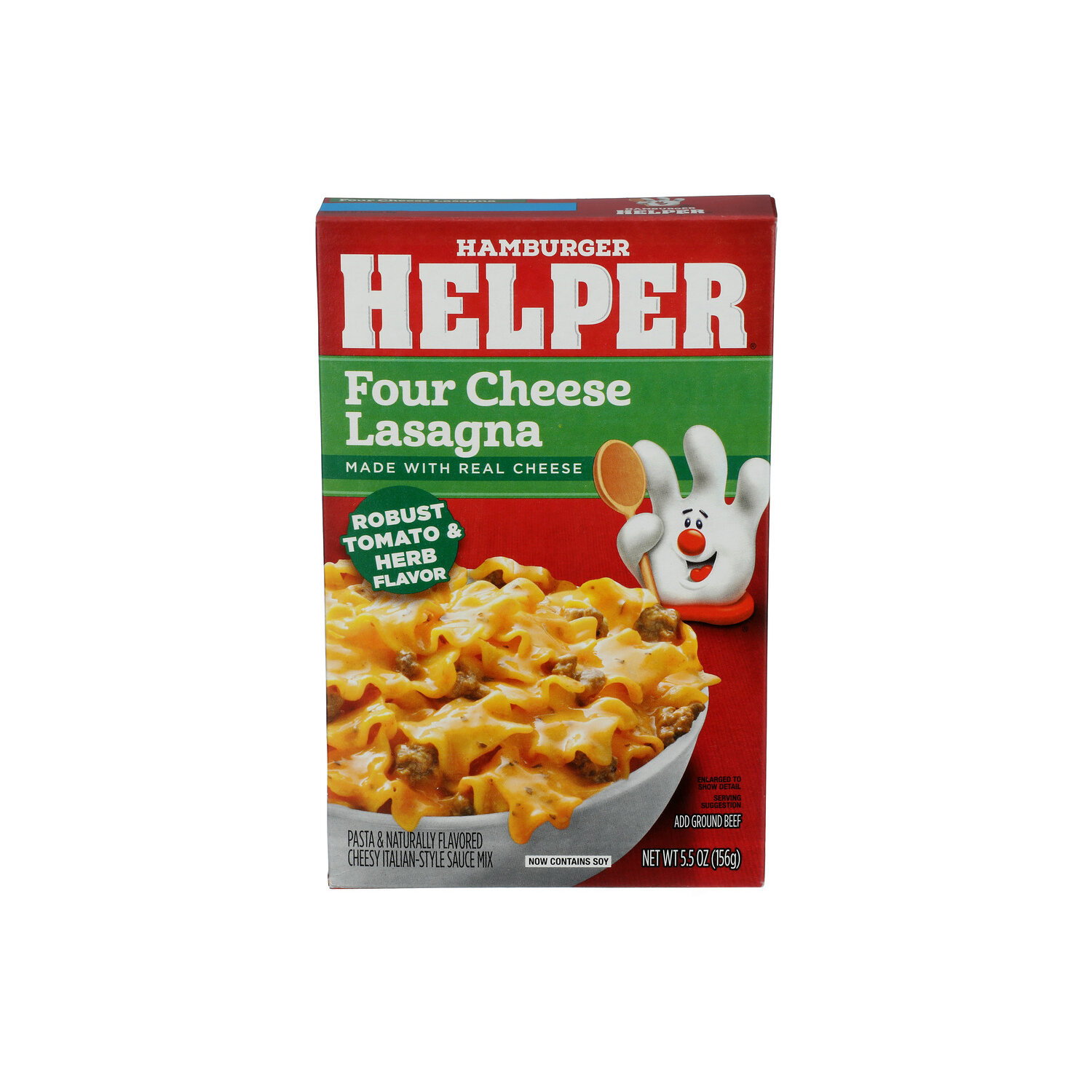 Hamburger Helper 4 Cheese Lasagna Carton - 5.5 Ounce Image 1 of 4