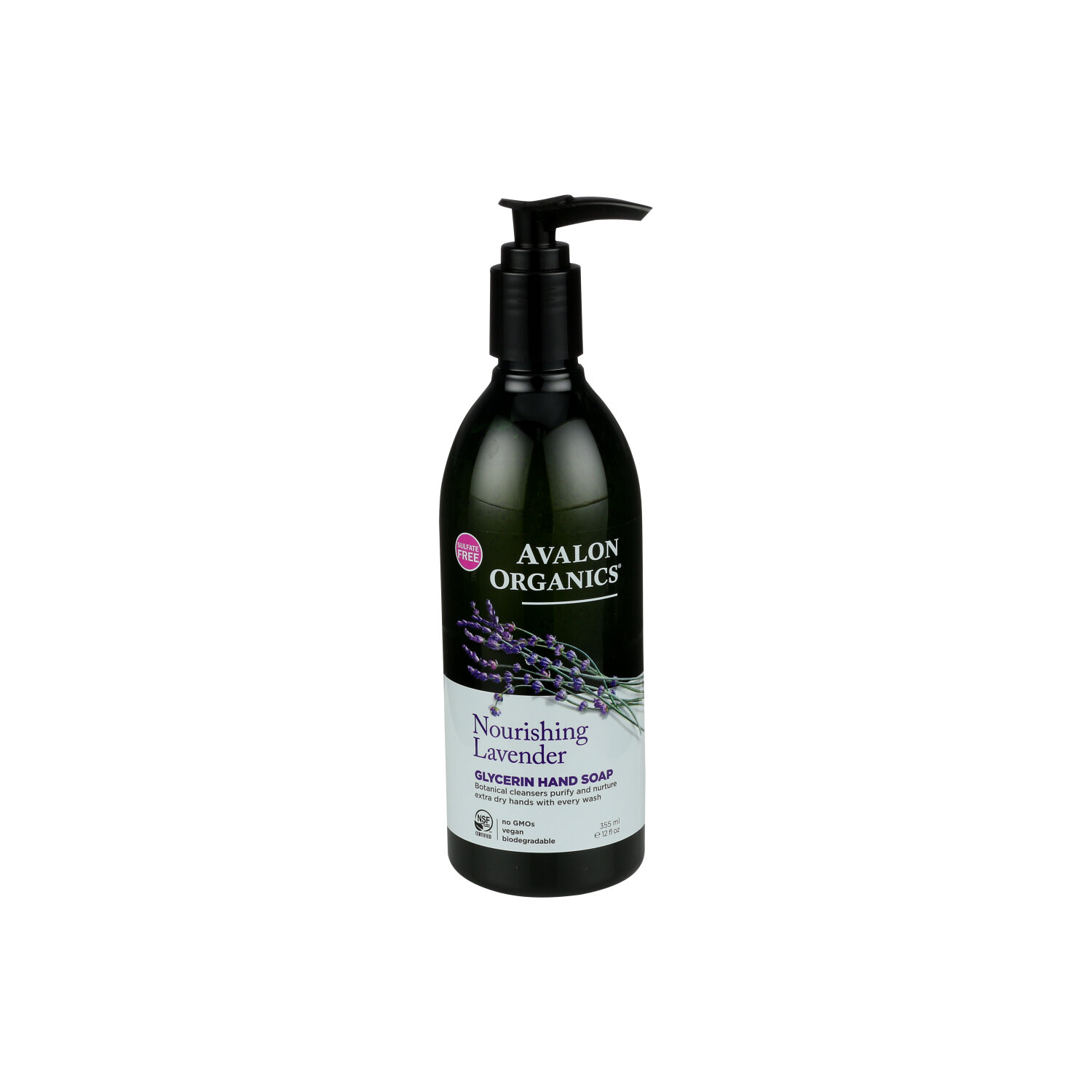 Avalon Organics Nourishing Lavender Liquid Glycerin Hand Soap - 355 ml Image 1 of 3