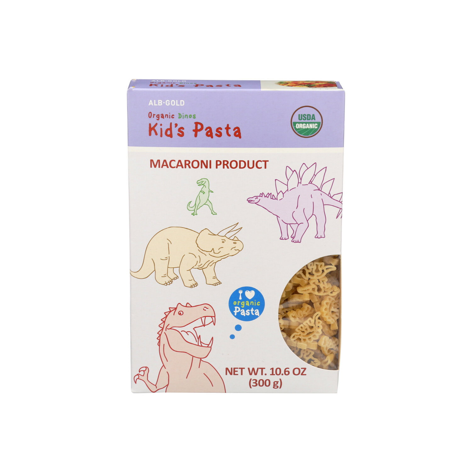 Organic KID's Pasta Dinosaur Shapes - 10.6 Ounce Image 1 of 2