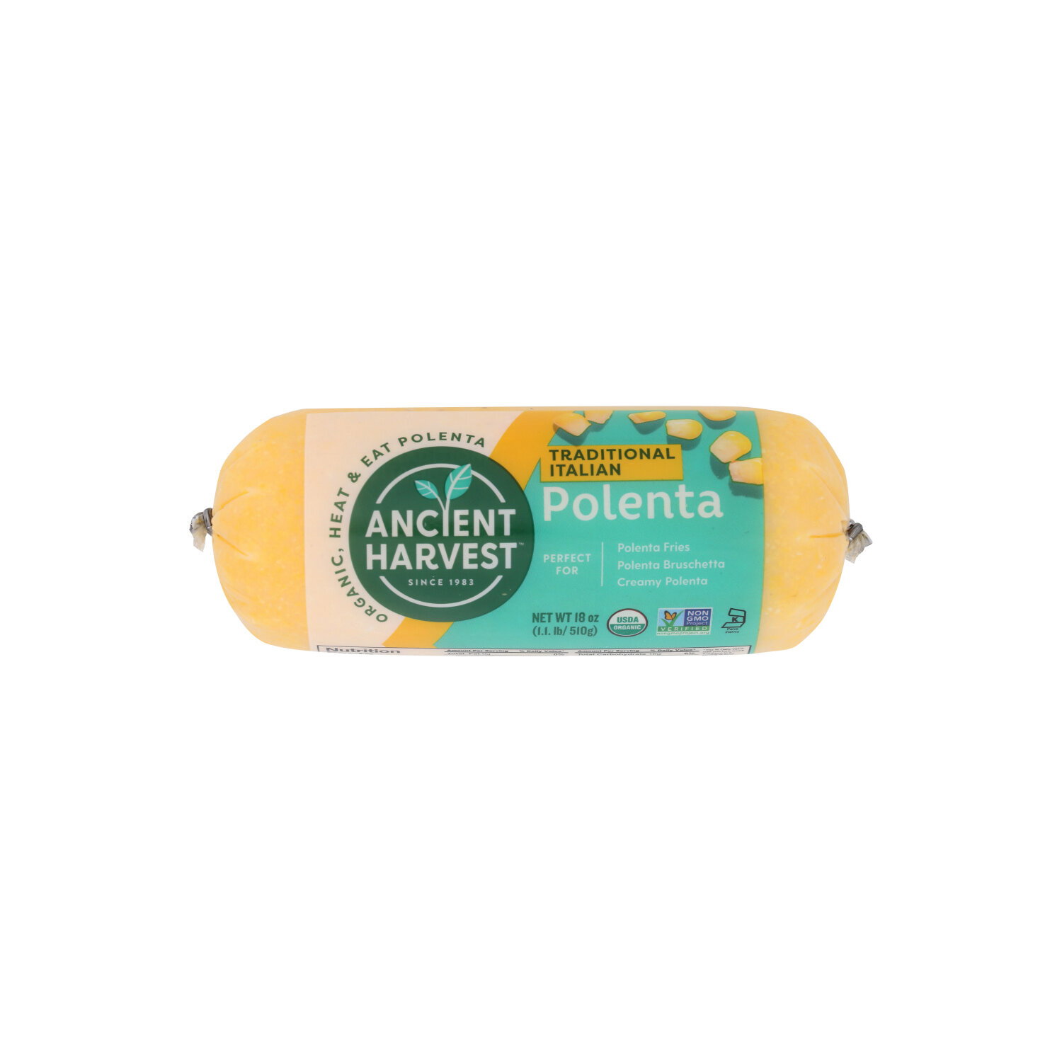 Ancient Harvest Organic Heat & Eat Polenta Traditional - 18 Ounce Image 1 of 4