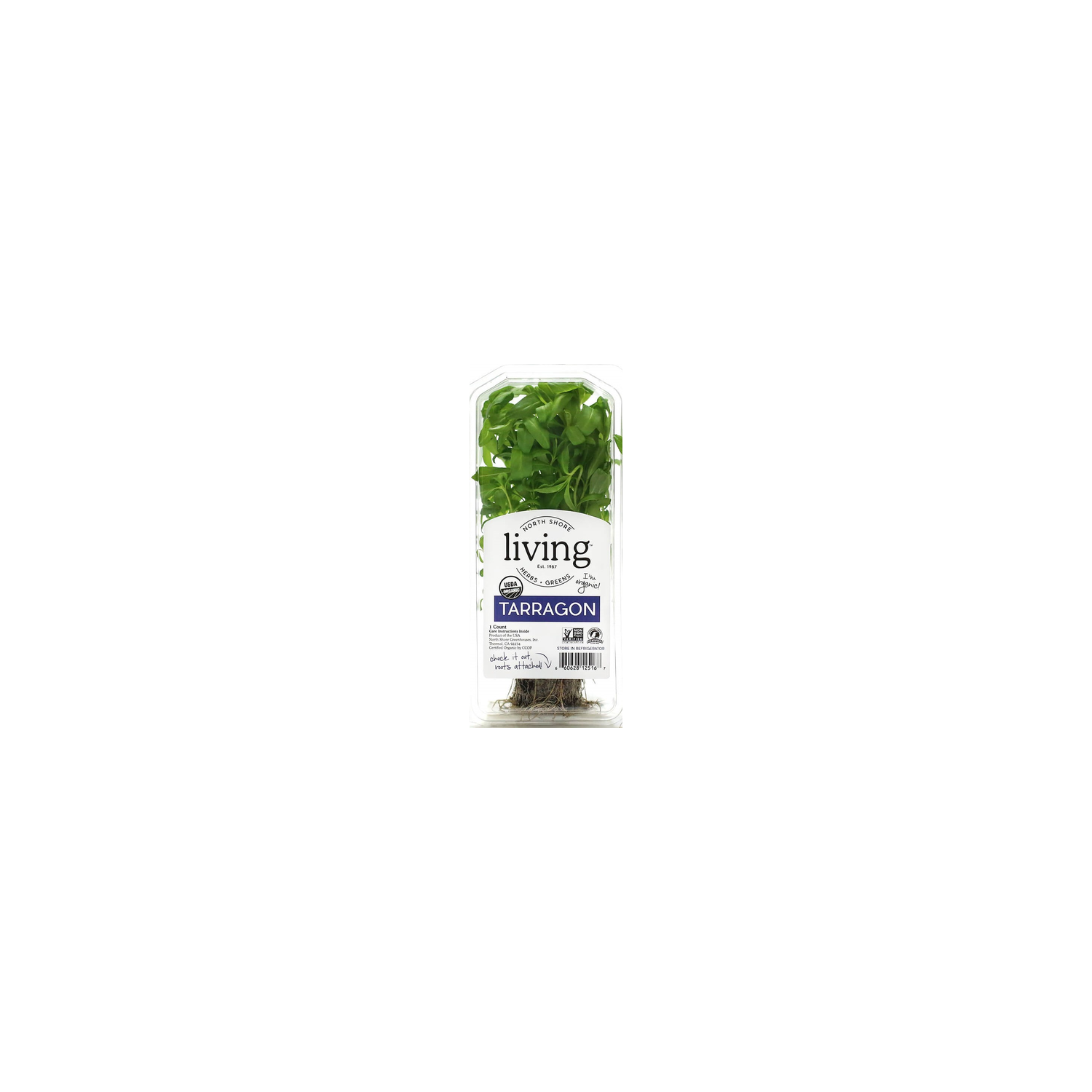 North Shore Living Herbs & Greens Organic Tarragon - 1 Count