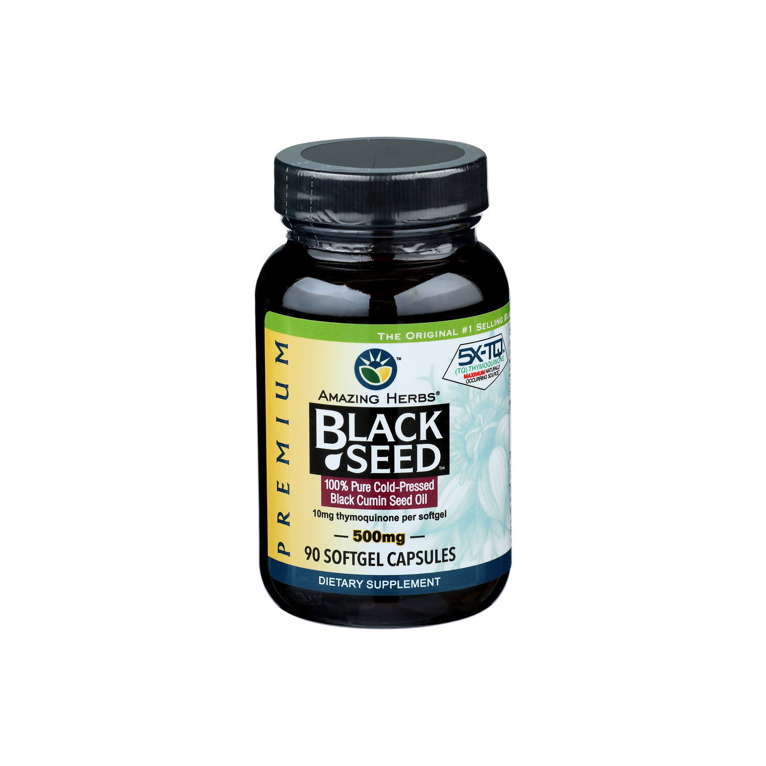 Amazing Herbs Premium Black Seed - 90 Count Image 1 of 2