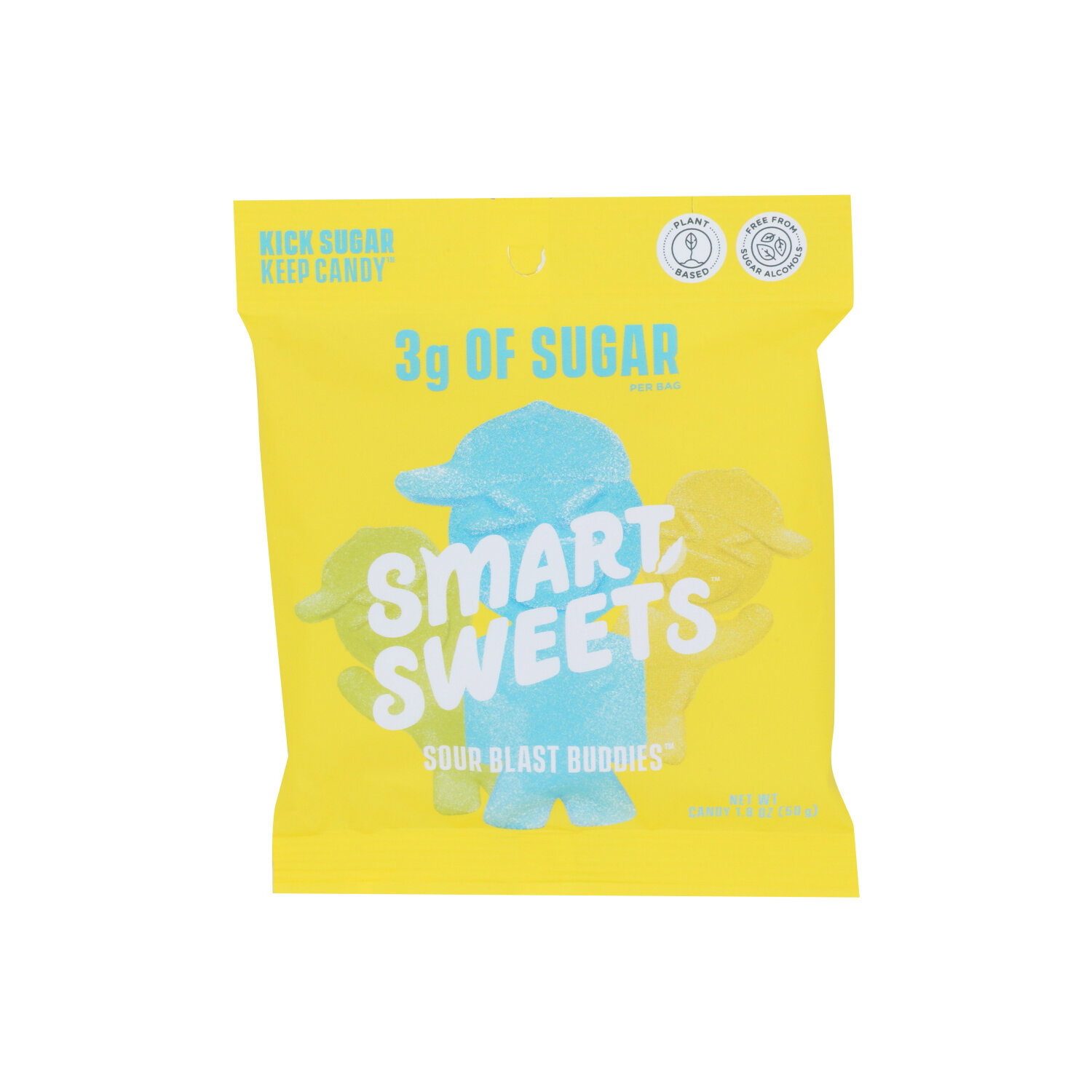 Smartsweets Naturally Sweetened Candy Sour Blast Buddies - 1.8 Ounce Image 1 of 4