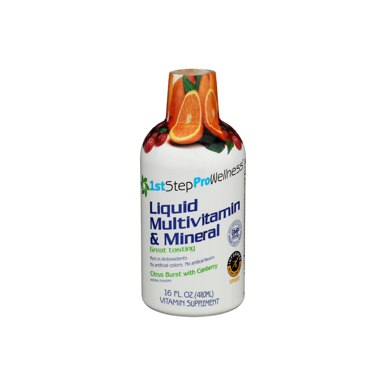 1ST Step Prowellness Citrus Burst Mulitvitamin Supplement - 16 Fluid Ounce Image 1 of 2